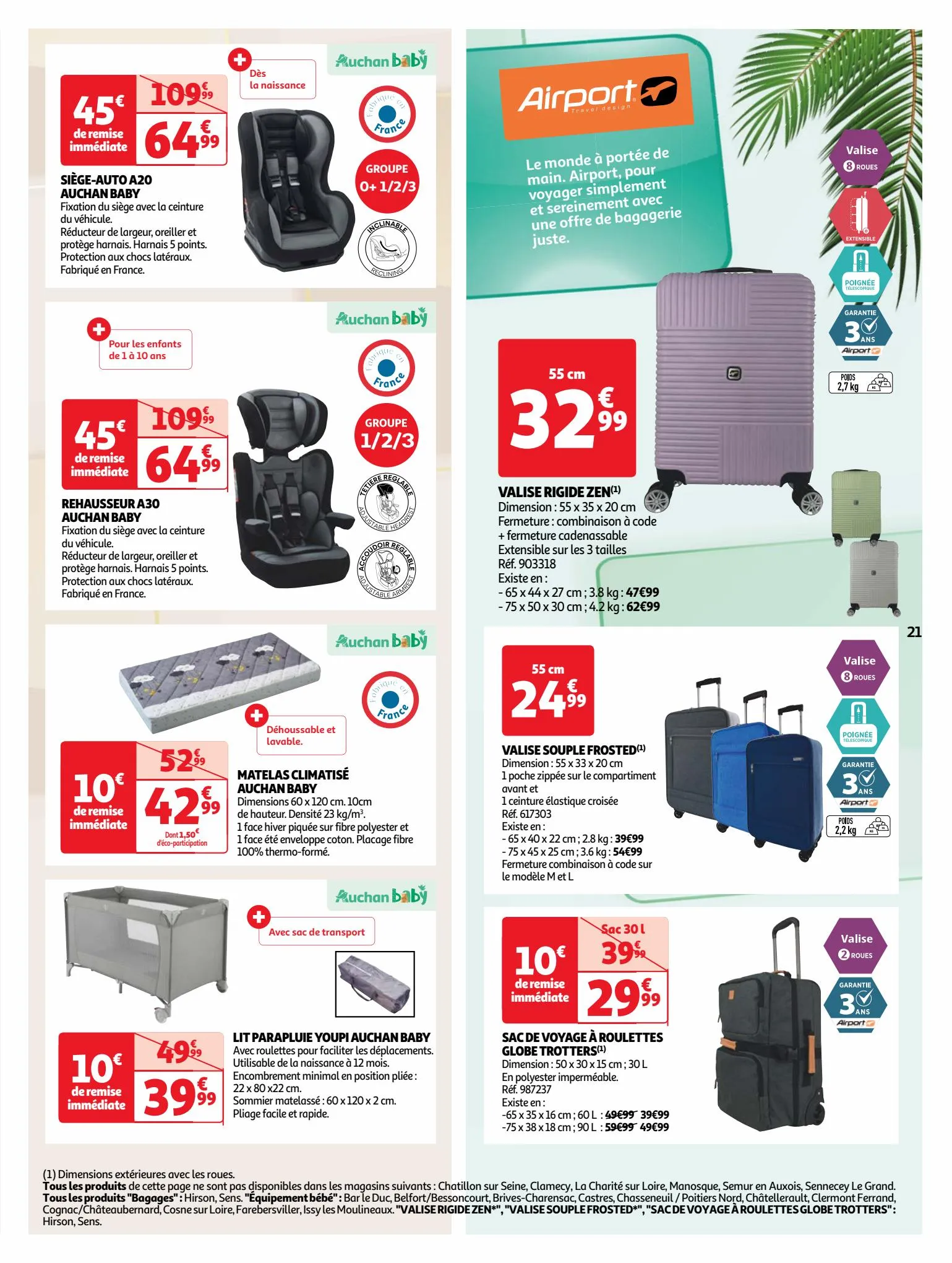 Catalogue Nos marques Auchan : le bon choix sans concession, page 00021