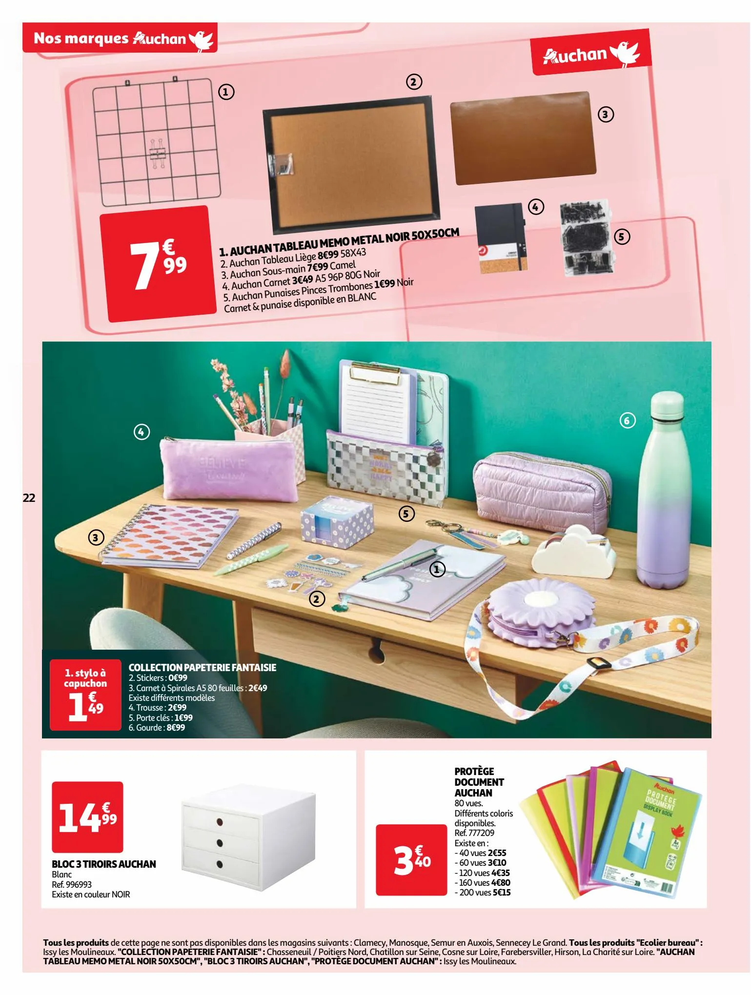 Catalogue Nos marques Auchan : le bon choix sans concession, page 00022