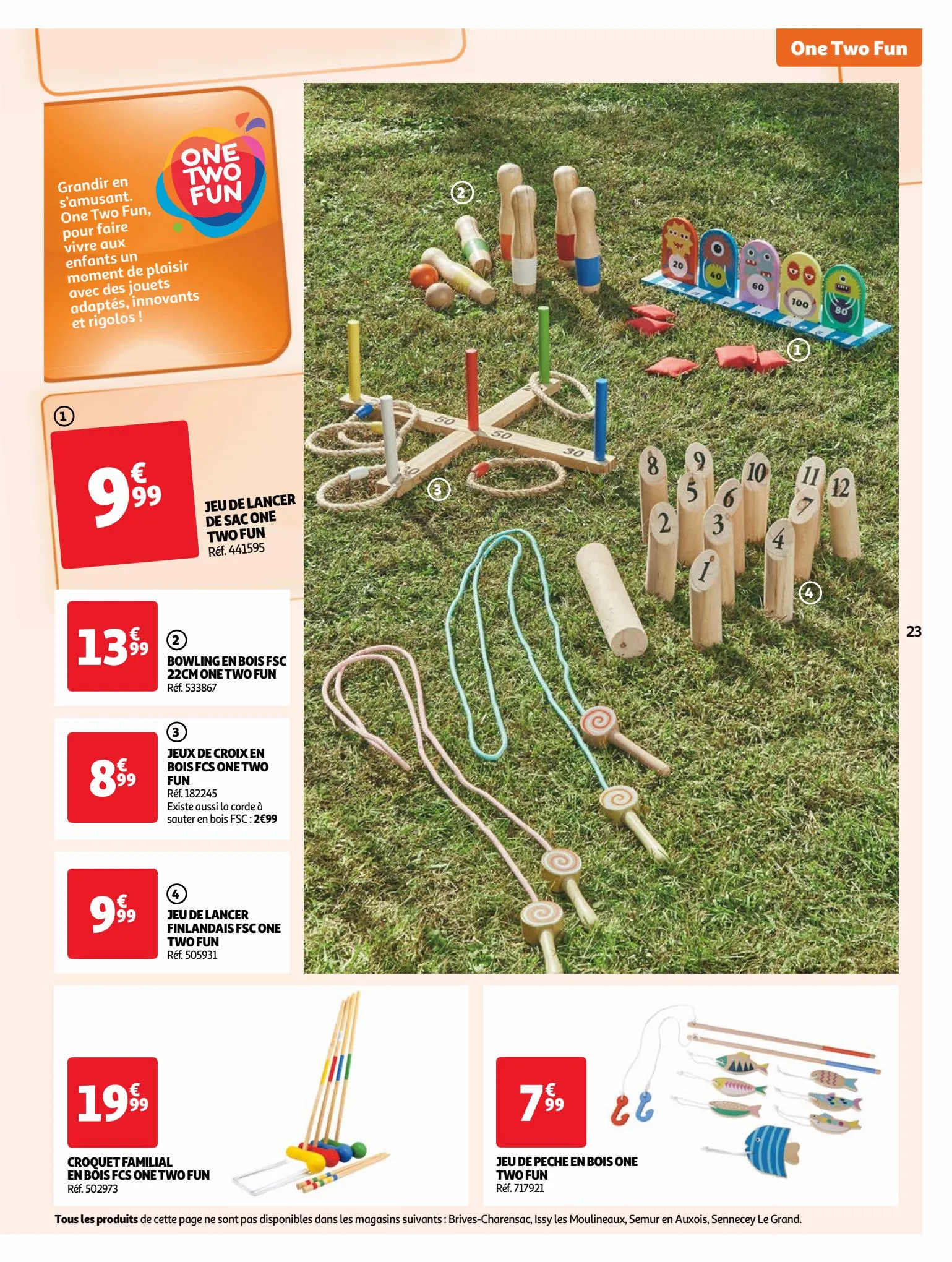 Catalogue Nos marques Auchan : le bon choix sans concession, page 00023