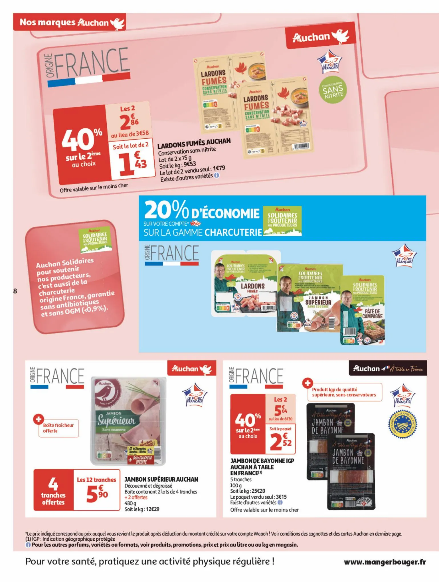 Catalogue Nos marques Auchan : le bon choix sans concession, page 00008