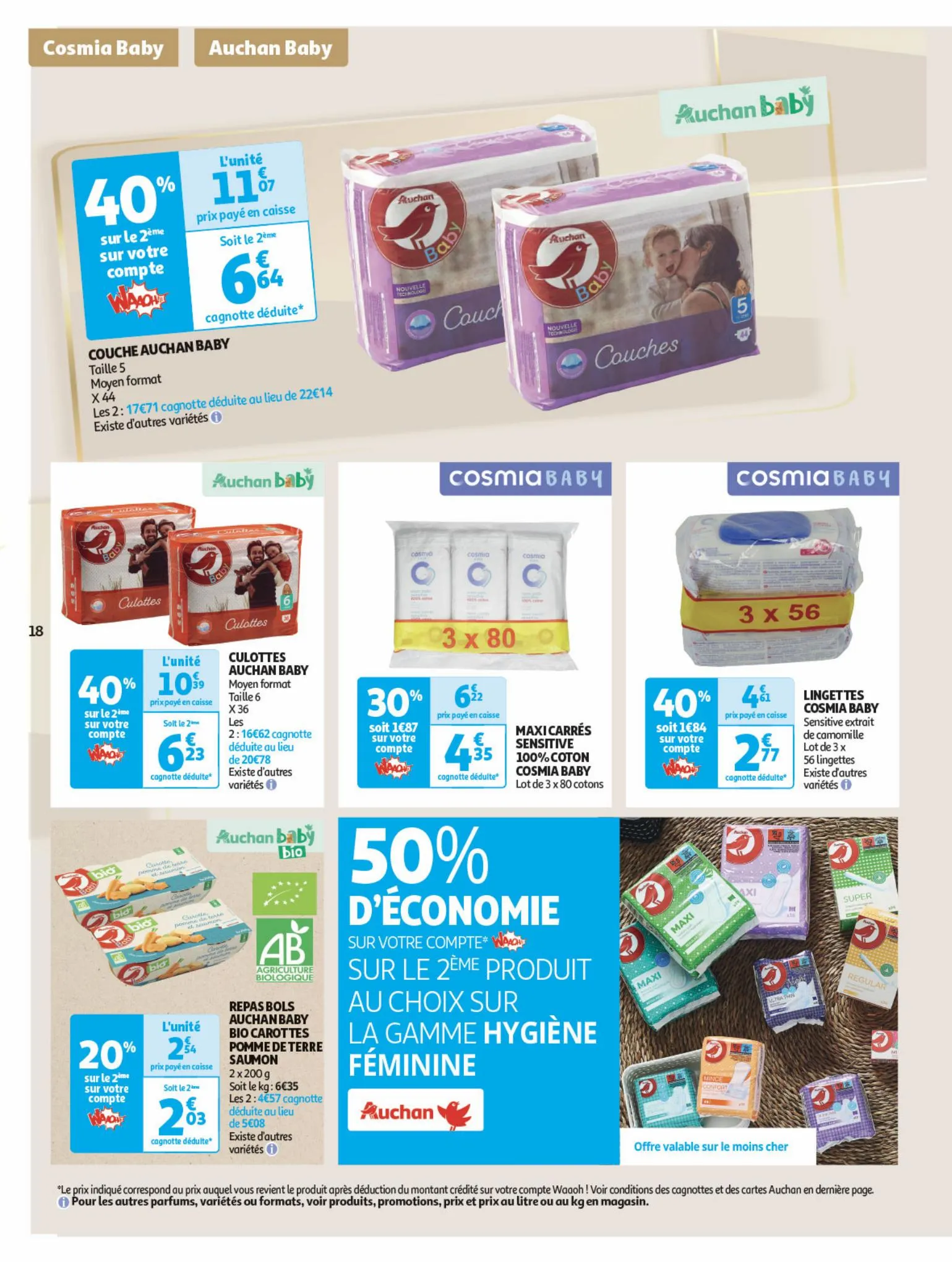 Catalogue Nos marques Auchan : le bon choix sans concession, page 00018