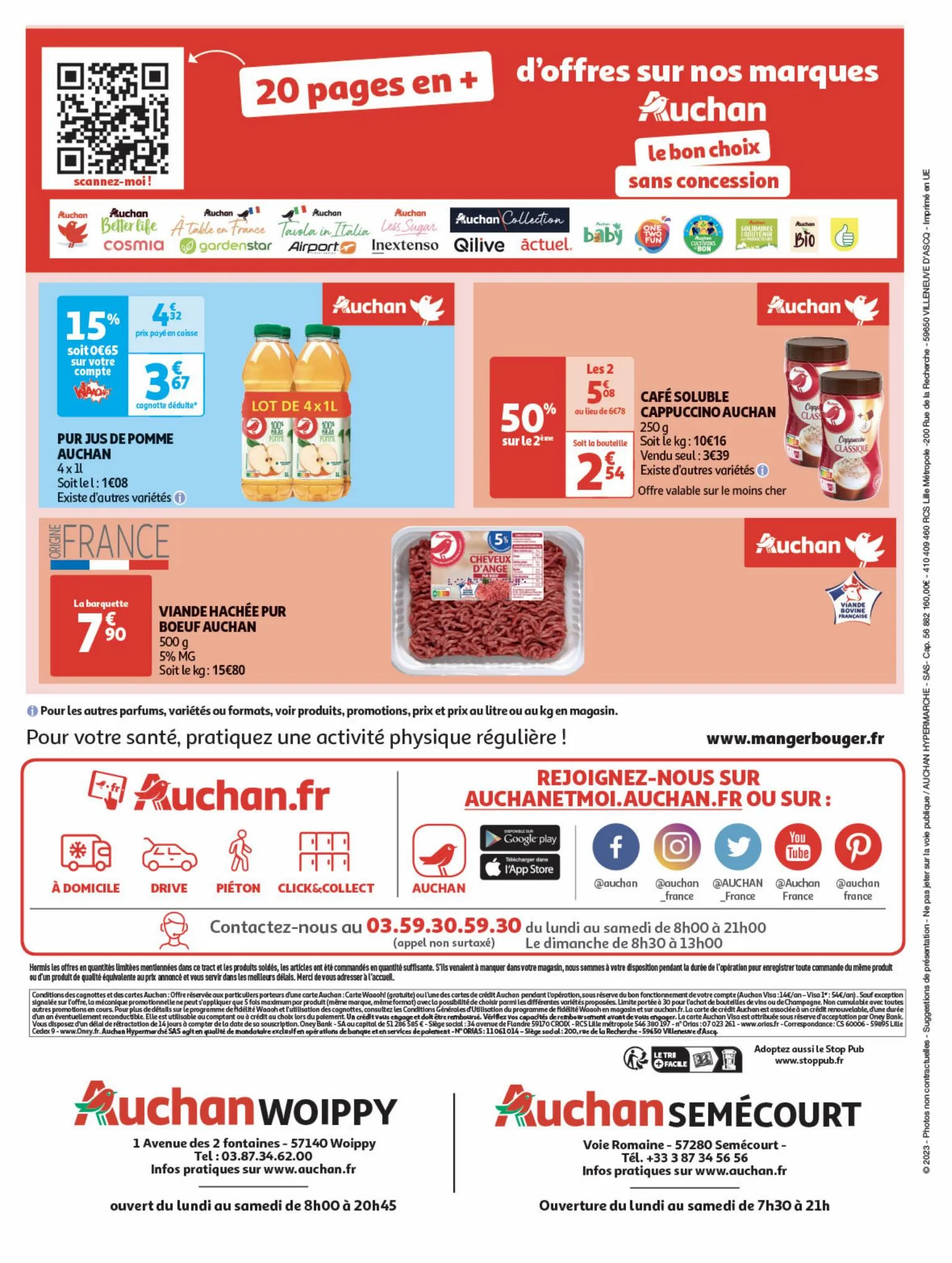 Catalogue Plein d'offres sur nos marques Auchan, page 00028