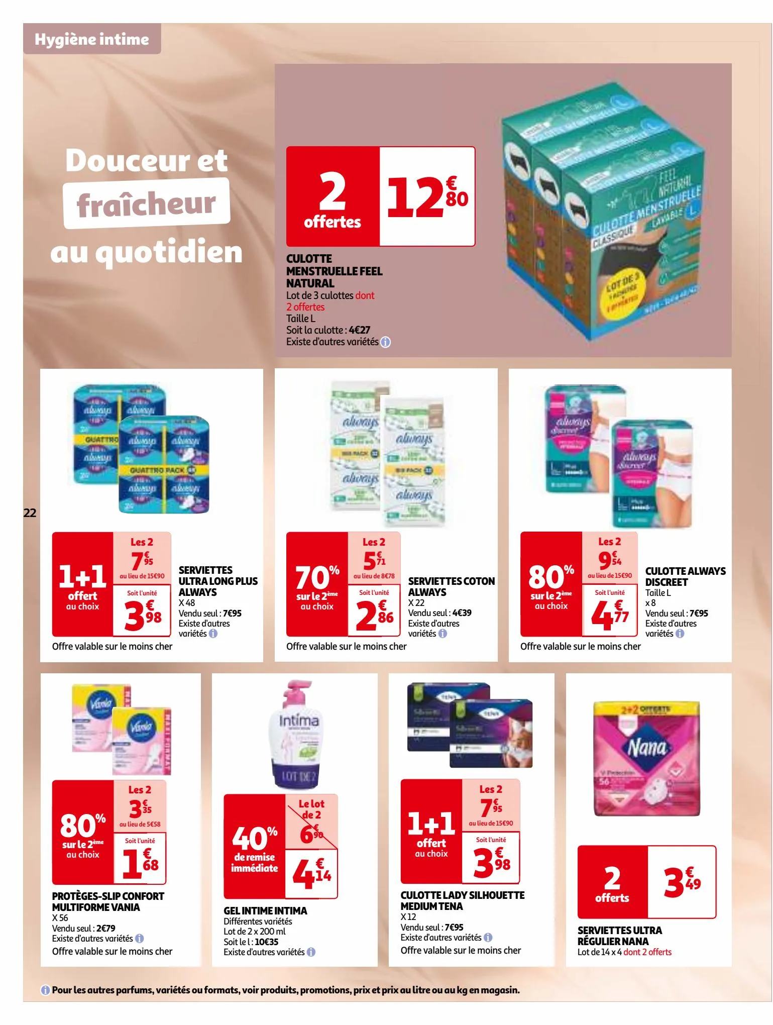 Catalogue Au top de la beauté à petit prix, page 00022