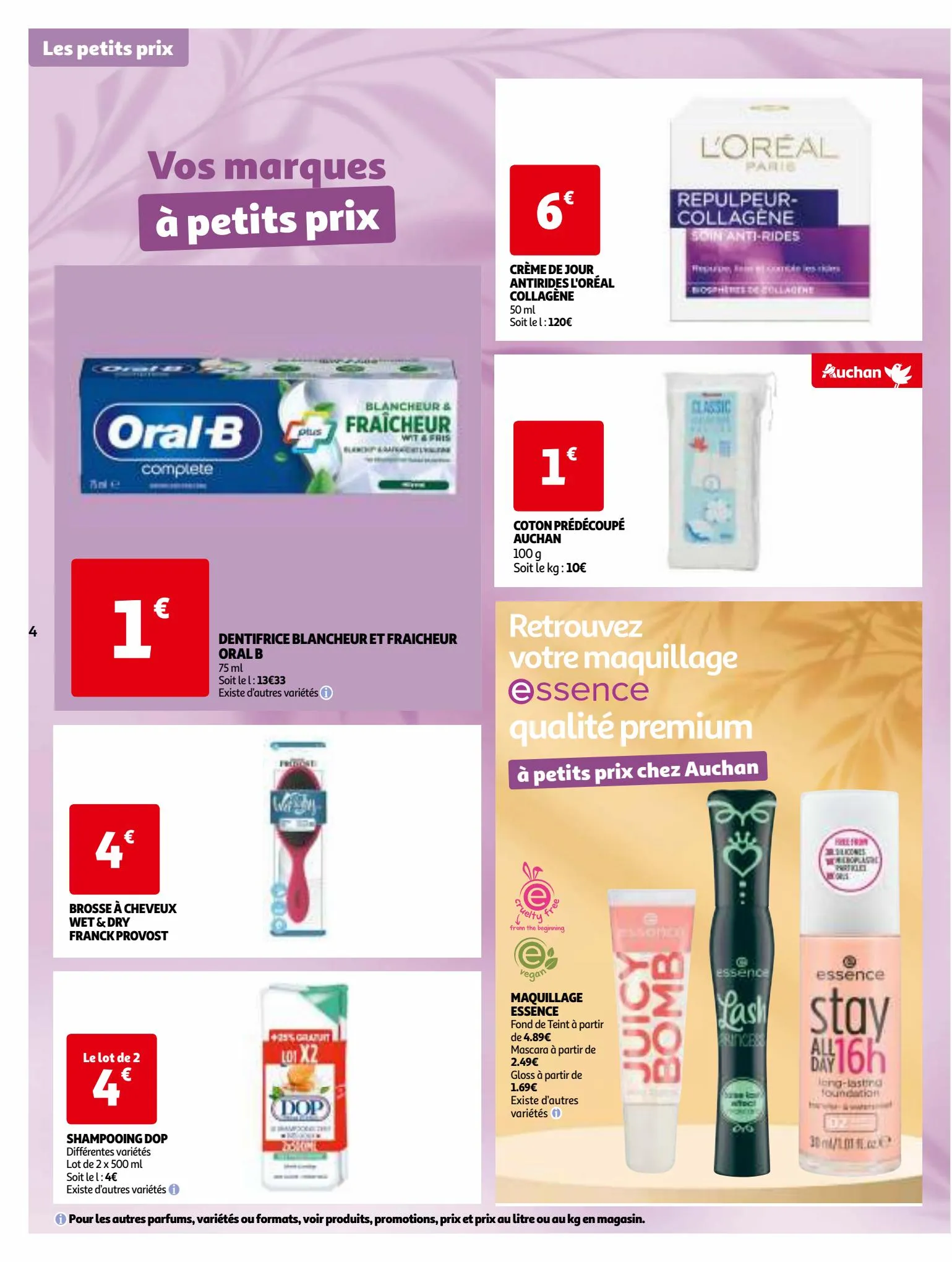 Catalogue Au top de la beauté à petit prix, page 00004