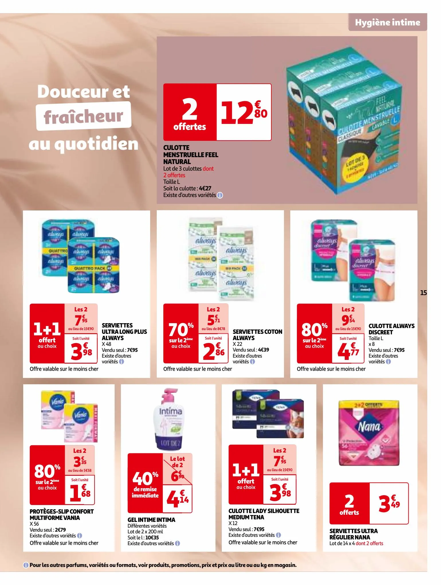 Catalogue Au top de la beauté à petit prix, page 00015