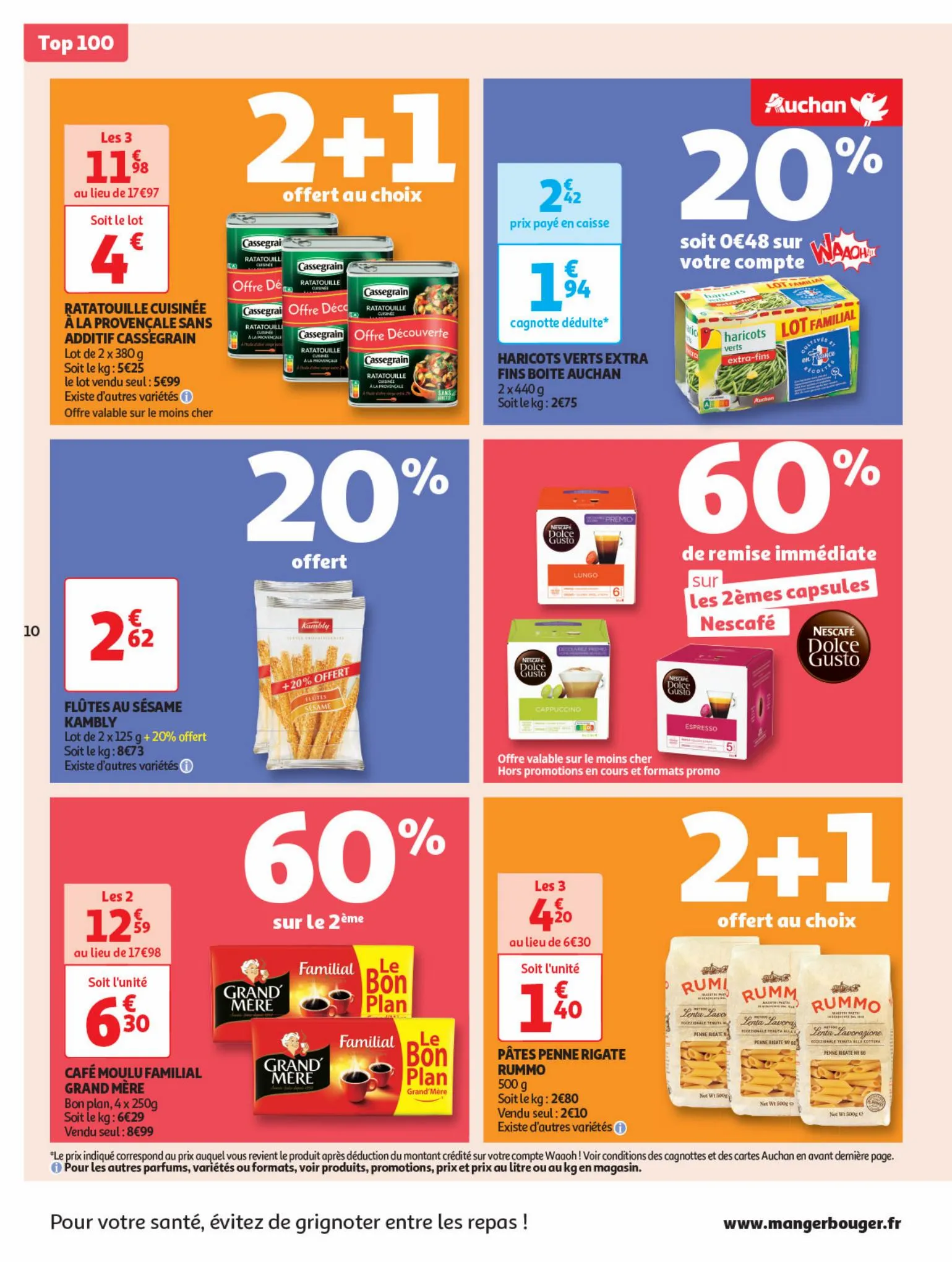 Catalogue 100 promos au top, page 00010