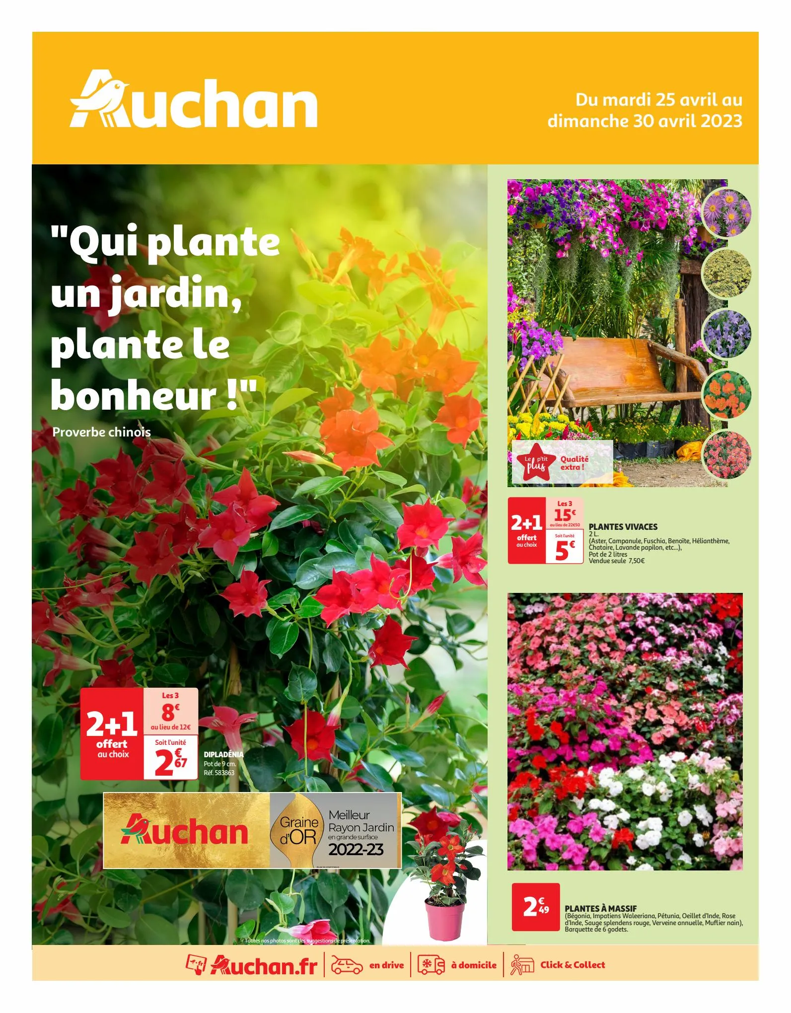 Catalogue Qui plante un jardin, plante le bonheur, page 00001