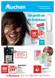 Catalogue Auchan à Perpignan | Un petit air de fraicheur | 30/05/2023 - 05/06/2023