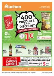 Promos de Hyper-Supermarchés à Nantes | Plus de 400 produits à prix discount ! sur Auchan | 23/05/2023 - 29/05/2023