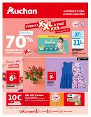 Catalogue Auchan à Antibes | Format XXL à petit prix | 31/05/2023 - 05/06/2023