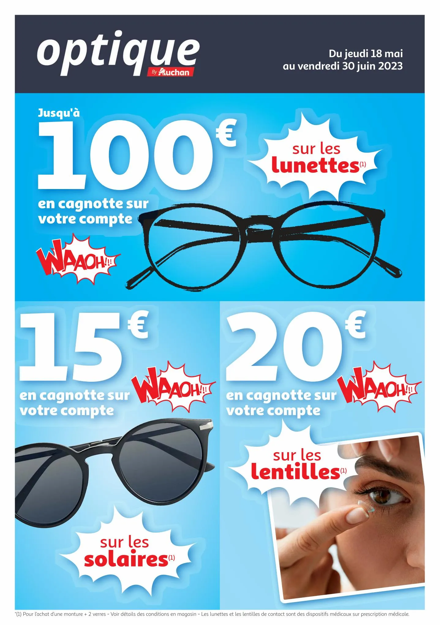 Catalogue Optique by Auchan Catalogue, page 00001