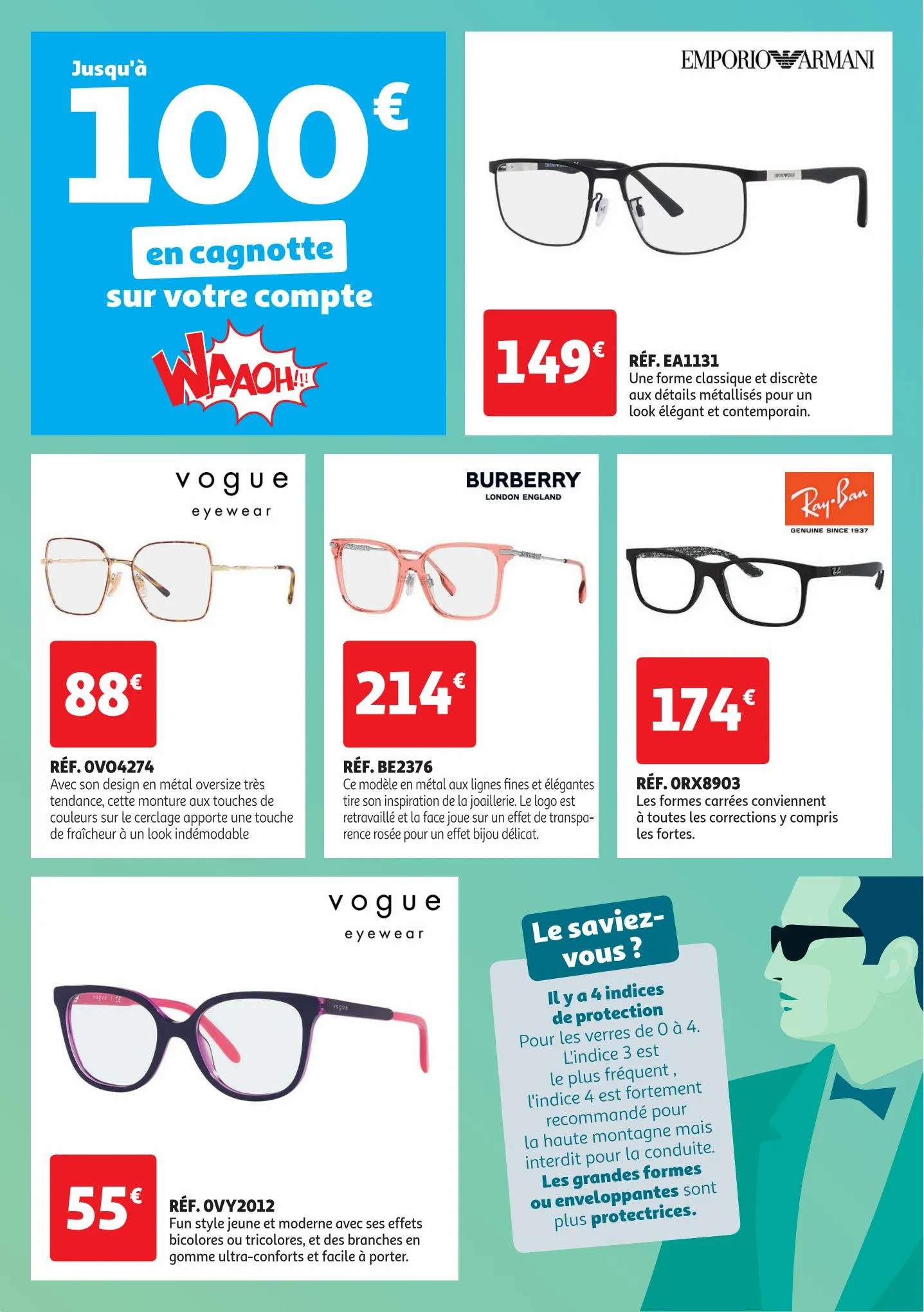Catalogue Optique by Auchan Catalogue, page 00002