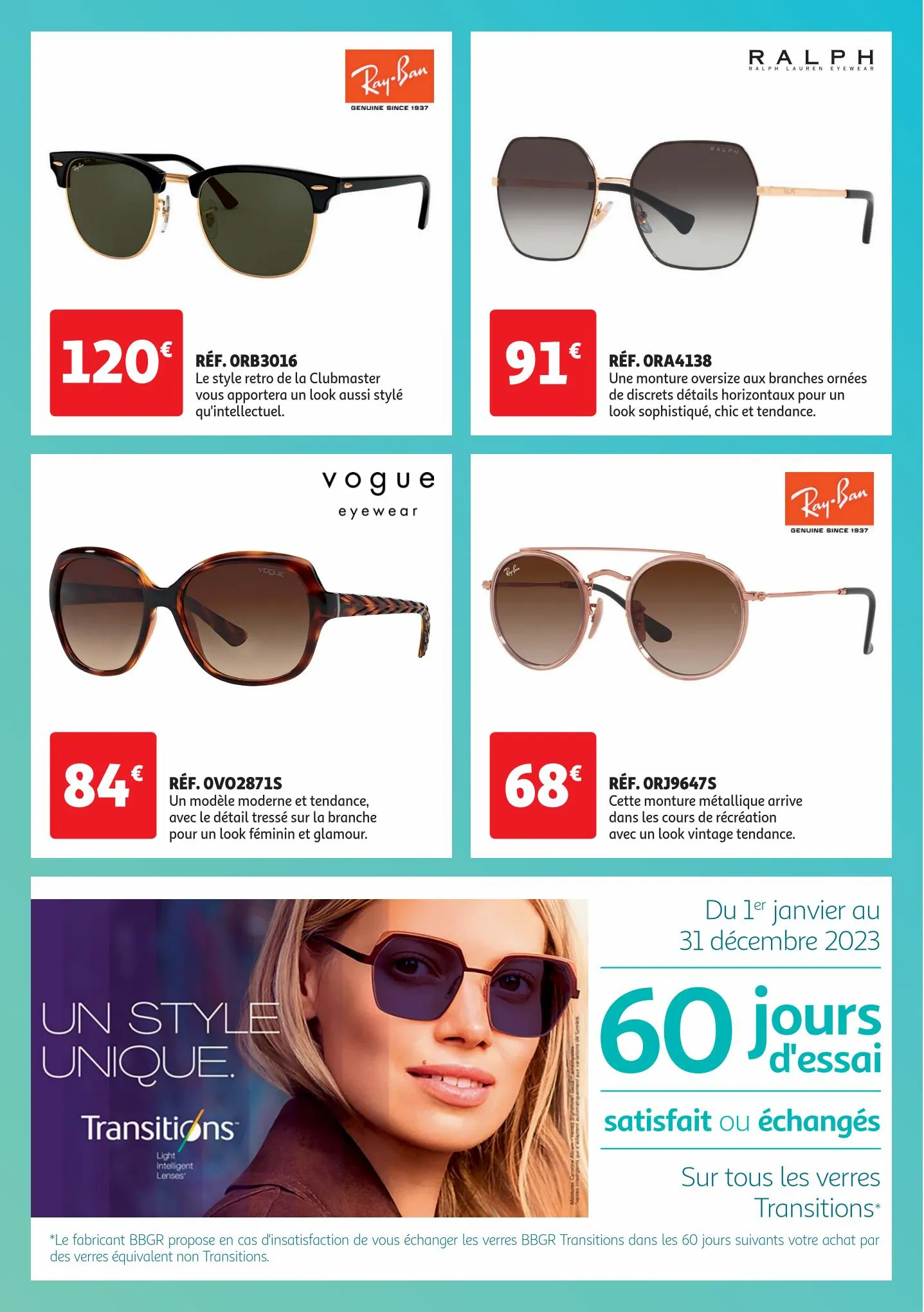 Catalogue Optique by Auchan Catalogue, page 00003