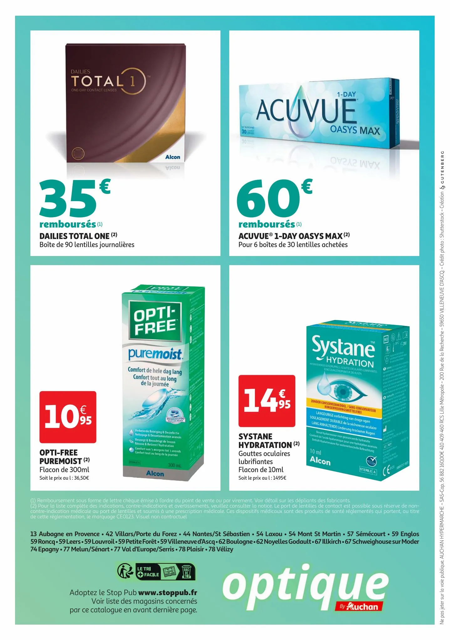 Catalogue Optique by Auchan Catalogue, page 00004