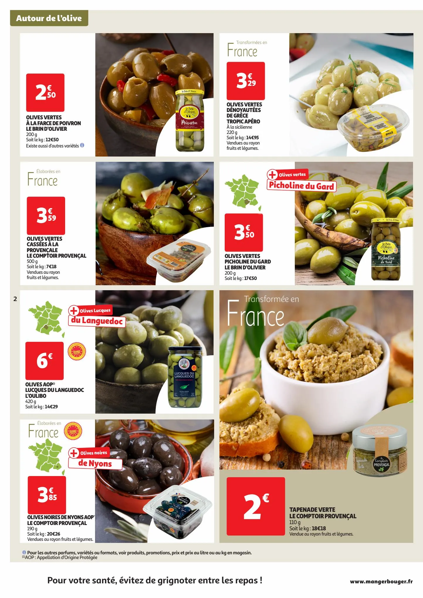 Catalogue Autour de l'olive, page 00002