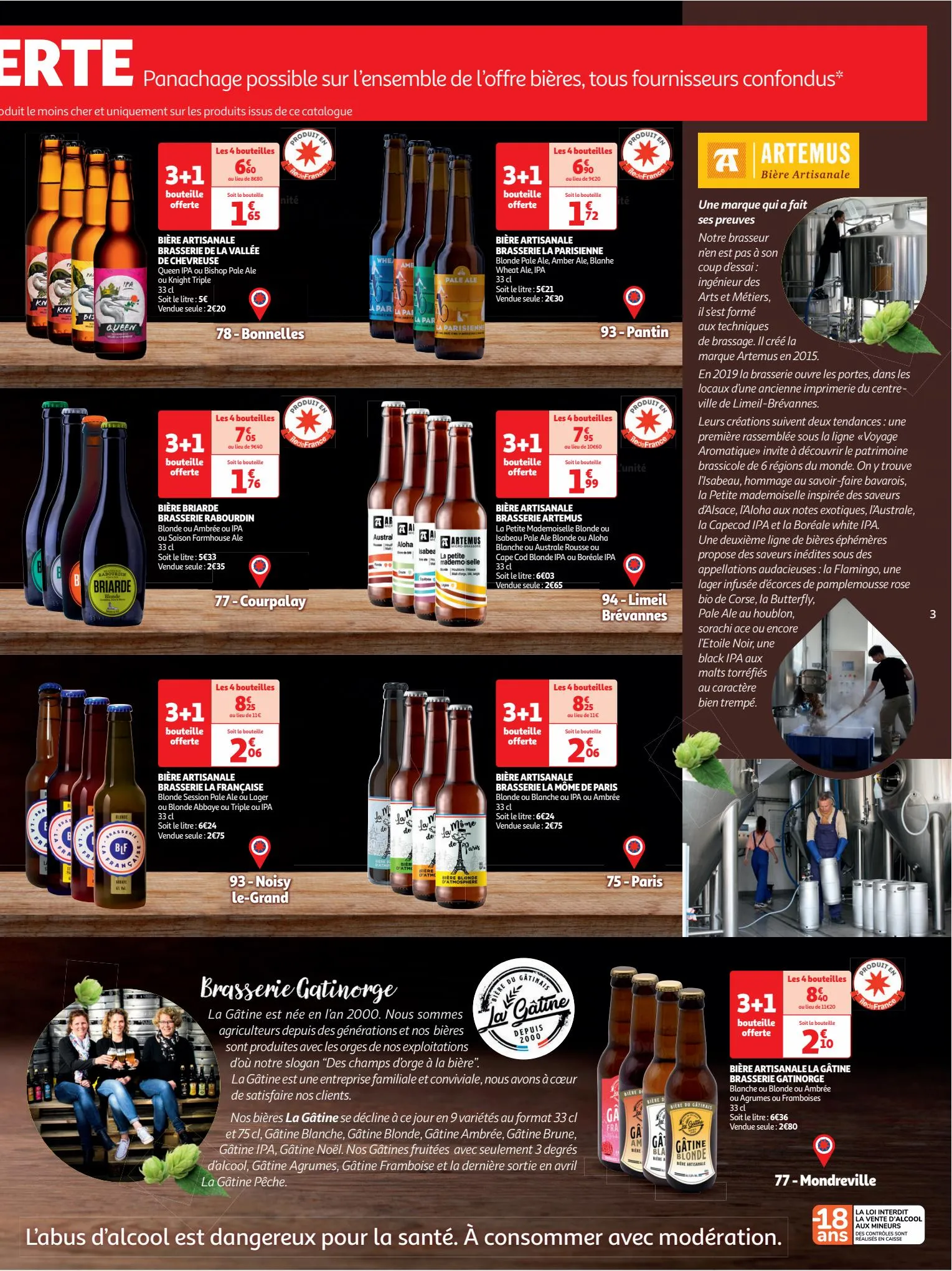Catalogue La plus grande cave à bières de brasseurs d'Ile-de-France, page 00003