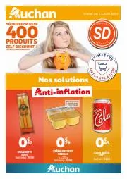 Catalogue Auchan à Antibes | 400 PRODUITS SELF DISCOUNT ! | 22/05/2023 - 15/06/2023