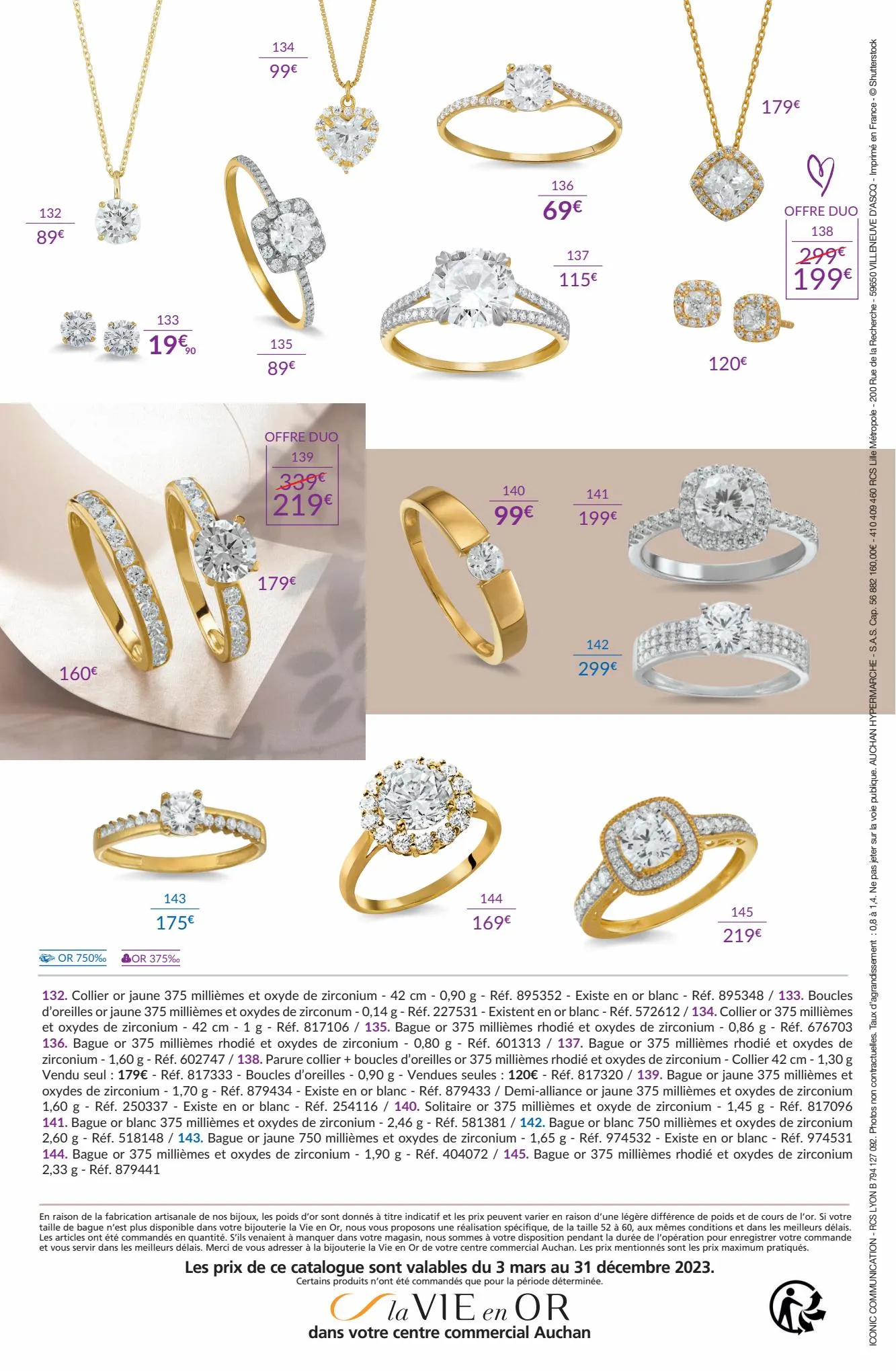 Catalogue Bijouterie pour Mariages et fiançailles, page 00012