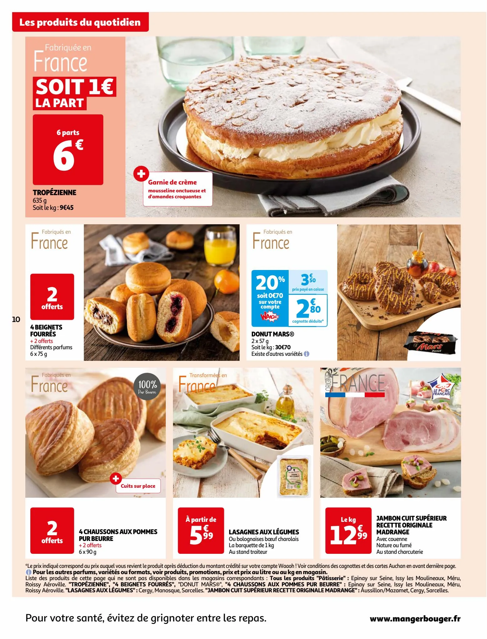 Catalogue Vos produits laitiers à petits prix !, page 00010