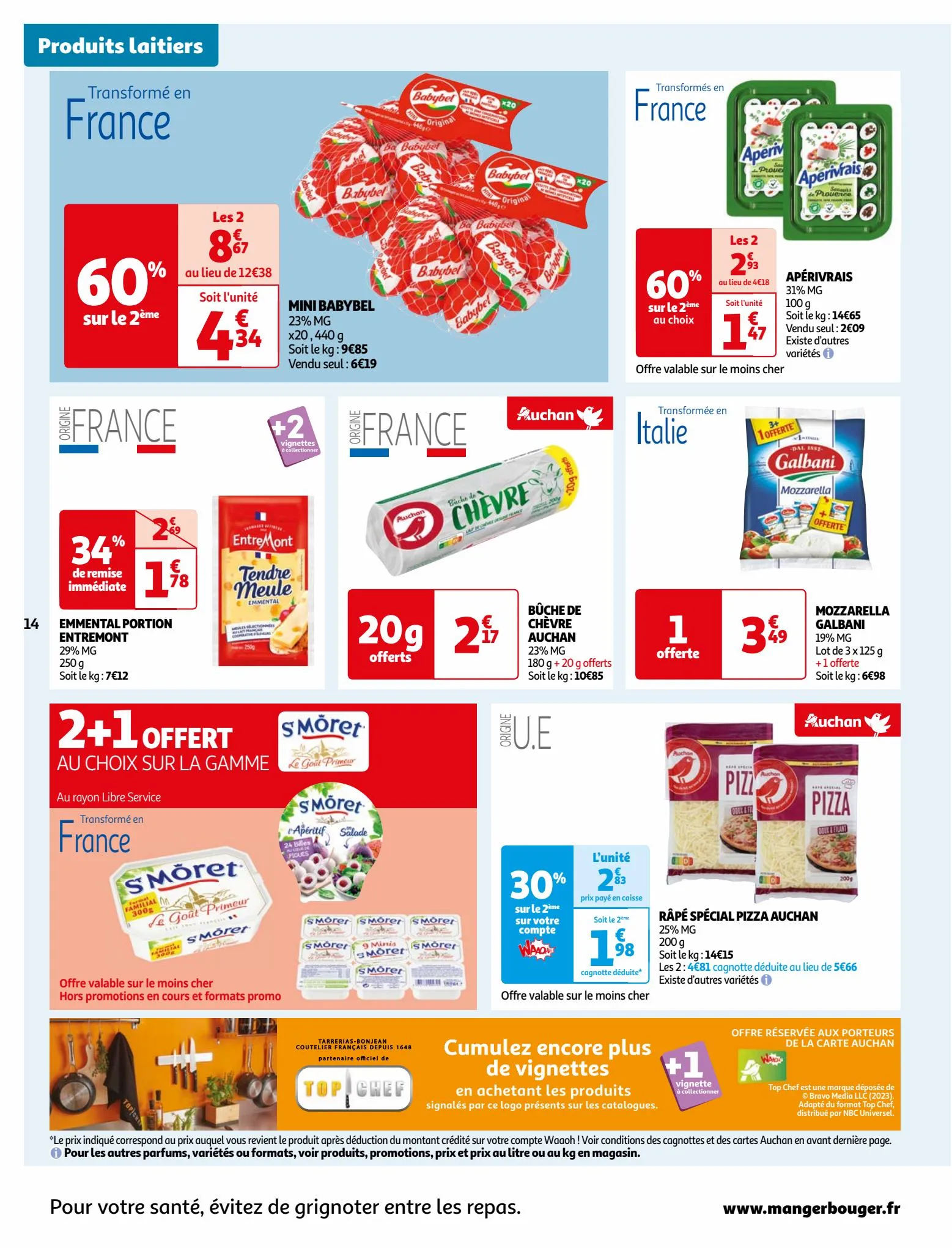 Catalogue Vos produits laitiers à petits prix !, page 00014