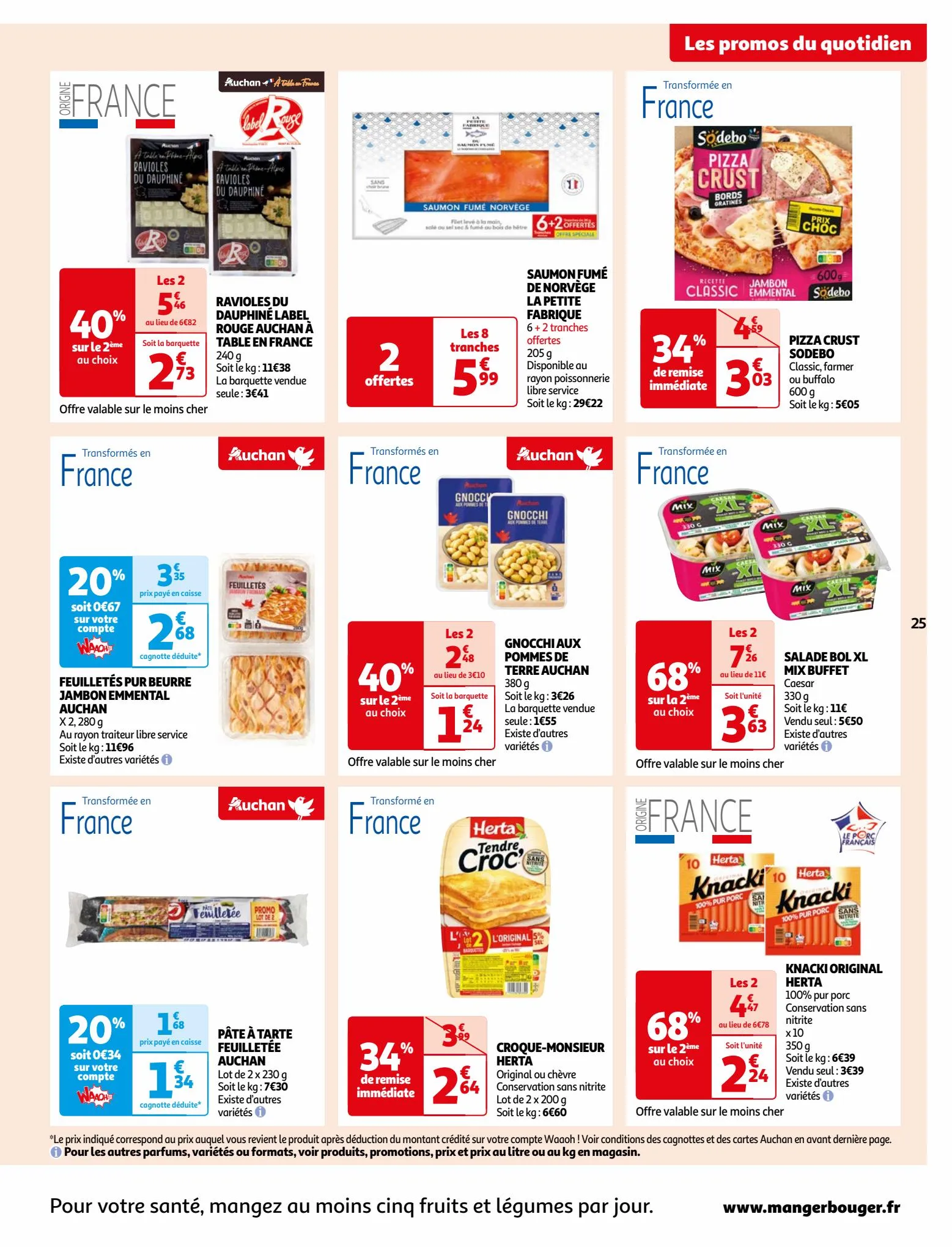 Catalogue Vos produits laitiers à petits prix !, page 00025