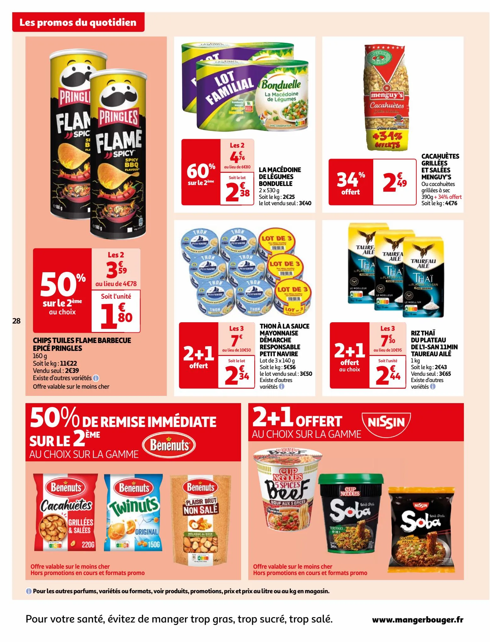 Catalogue Vos produits laitiers à petits prix !, page 00028