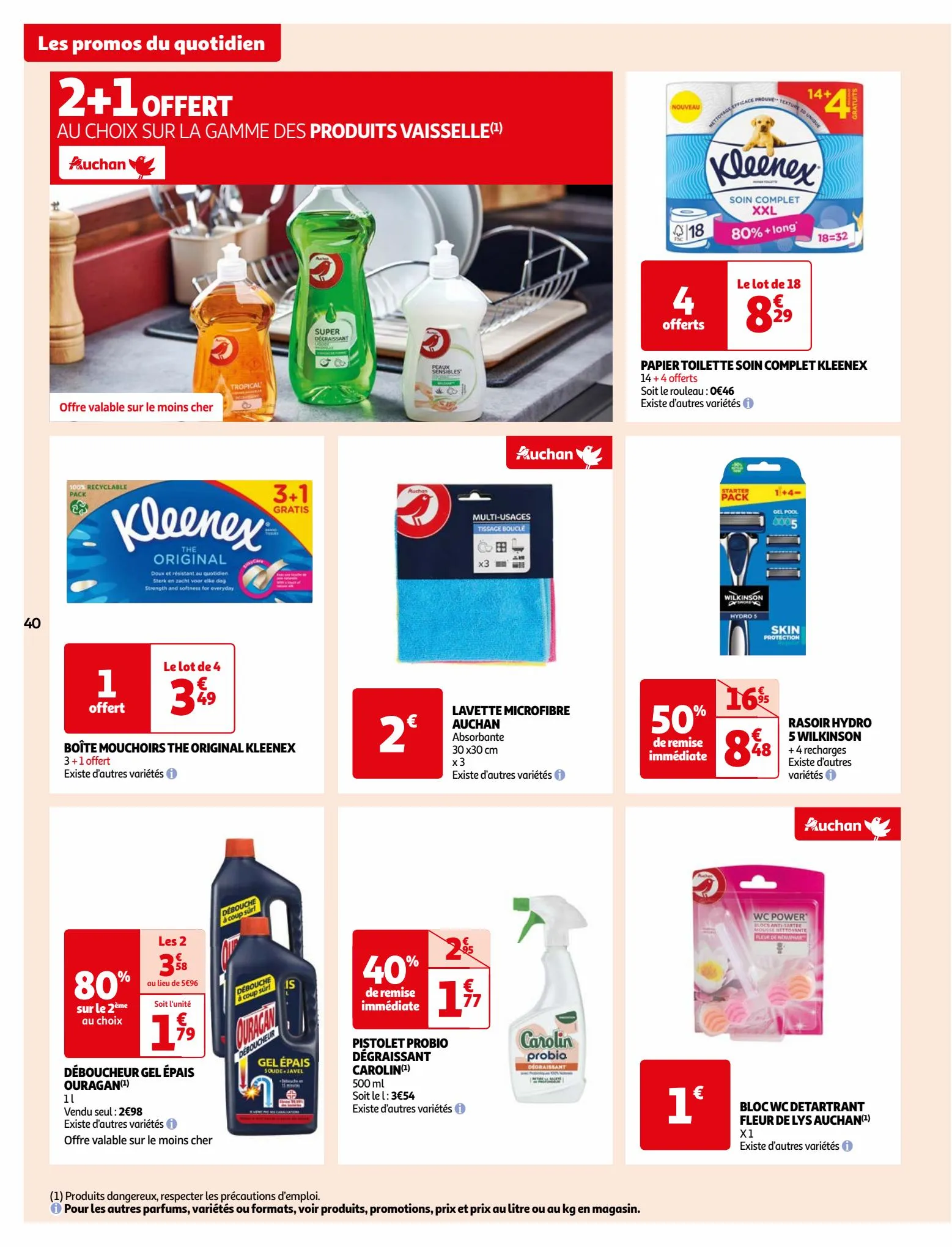 Catalogue Vos produits laitiers à petits prix !, page 00040