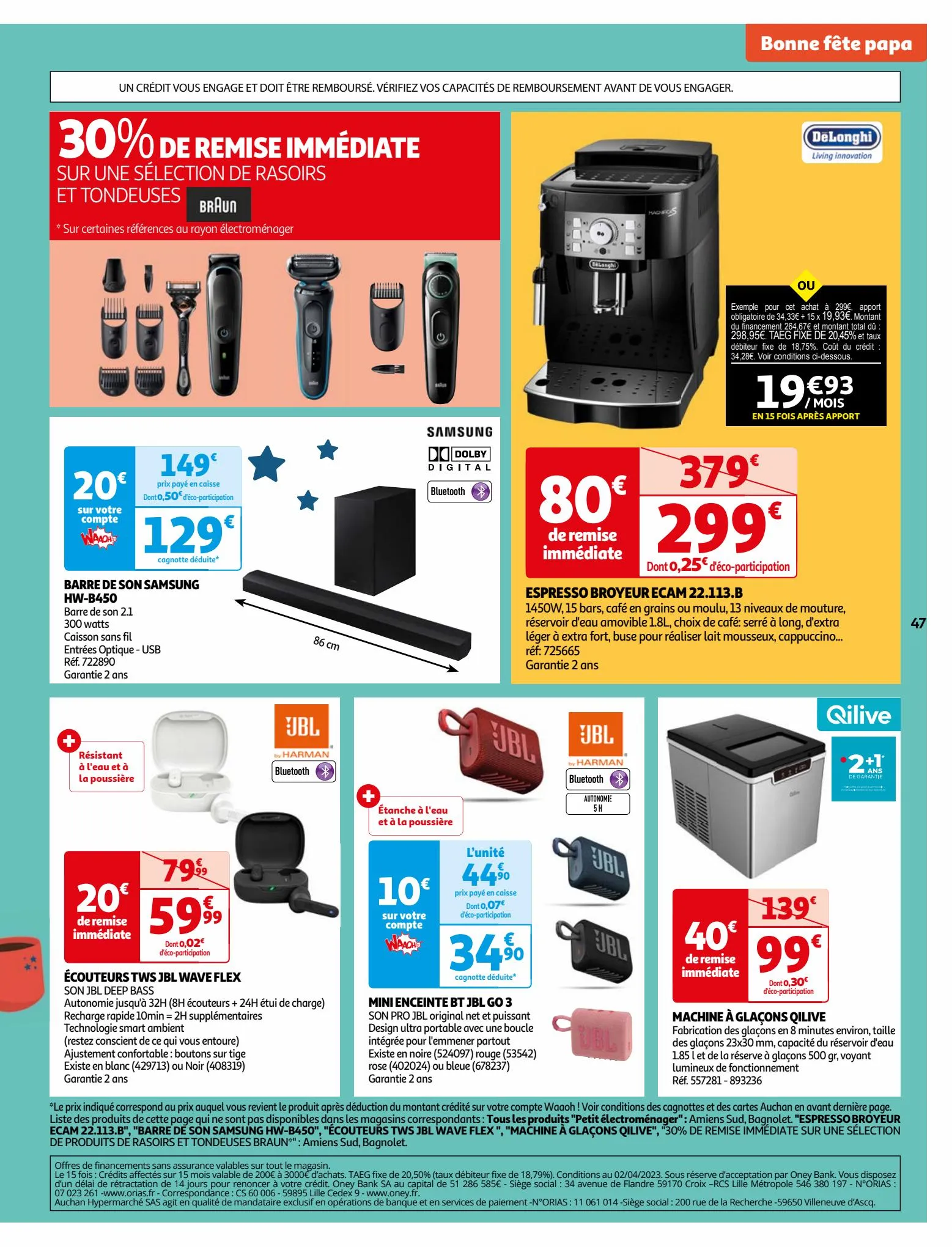 Catalogue Vos produits laitiers à petits prix !, page 00047