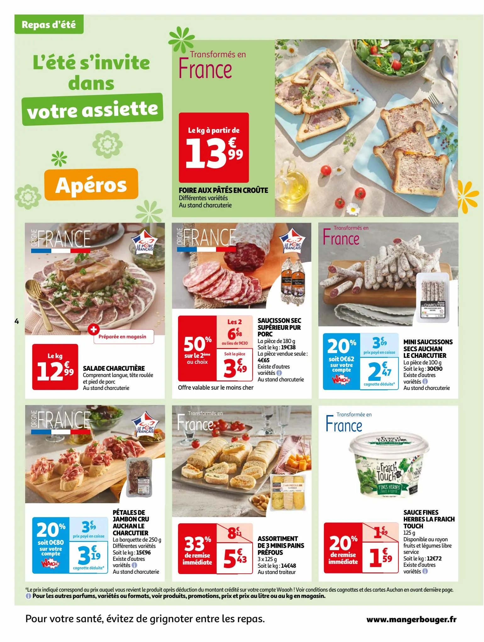 Catalogue L'été s'invite dans votre assiette, page 00004