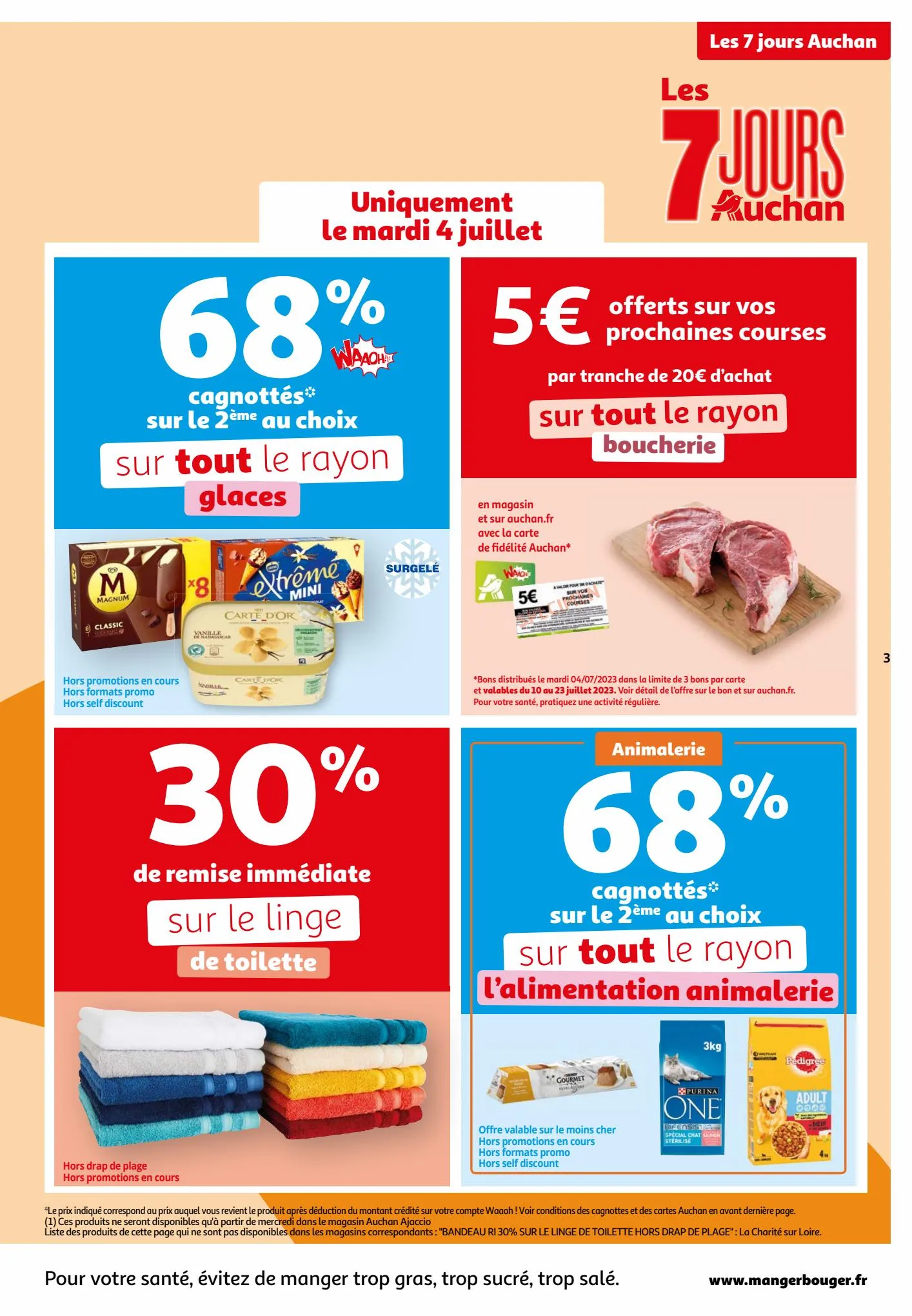 Catalogue Les 7 jours Auchan, page 00003