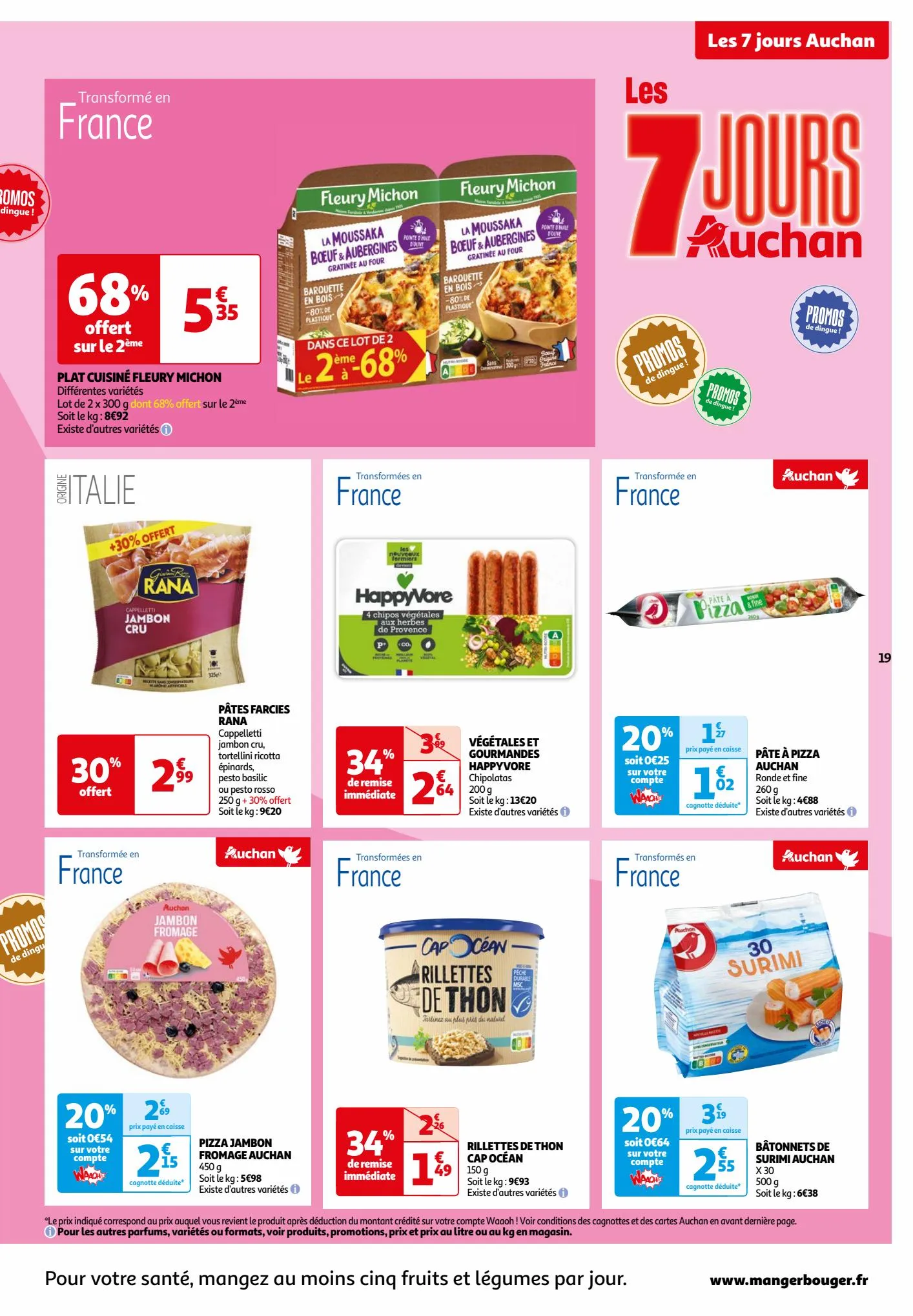 Catalogue Les 7 jours Auchan, page 00019