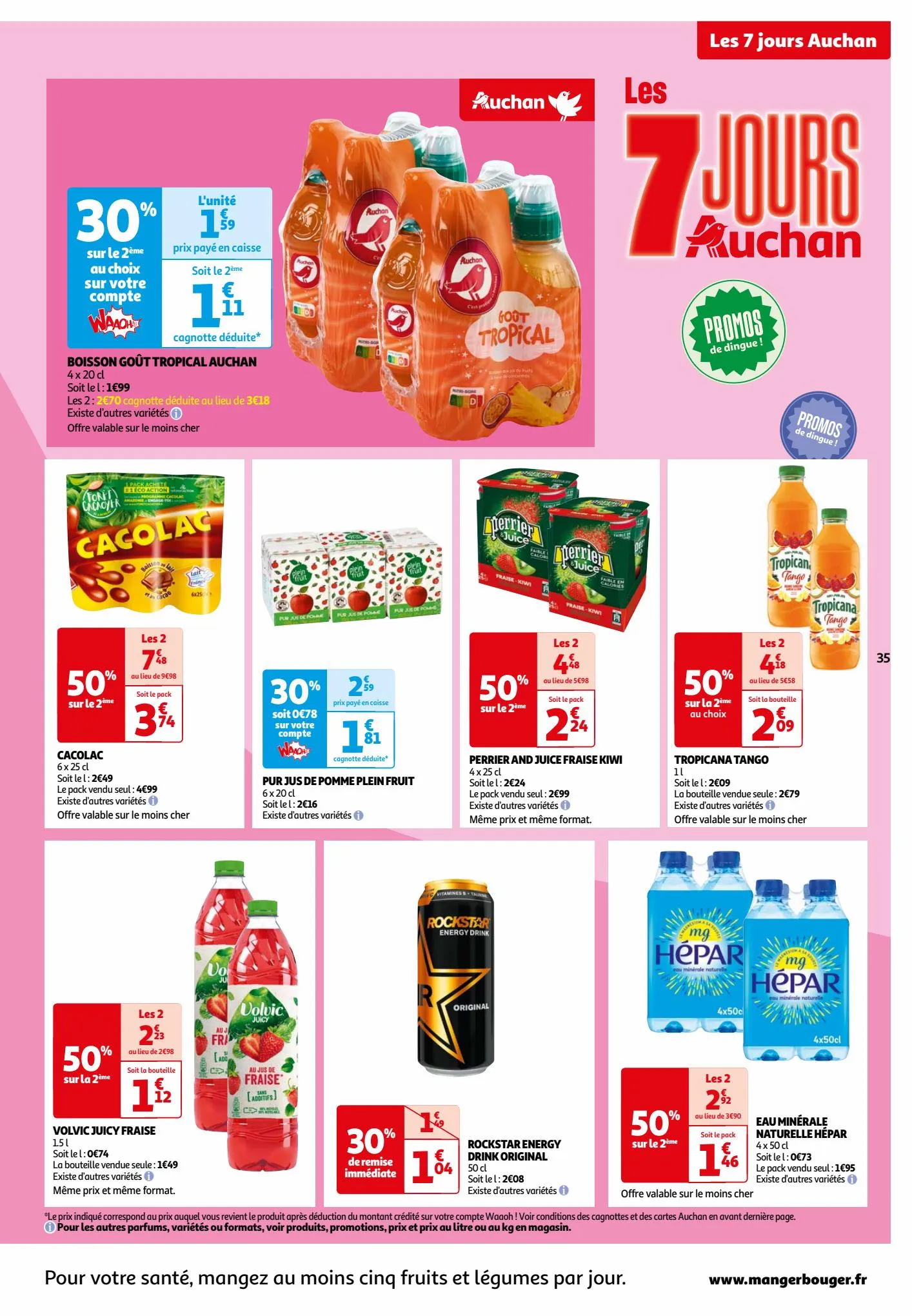 Catalogue Les 7 jours Auchan, page 00035