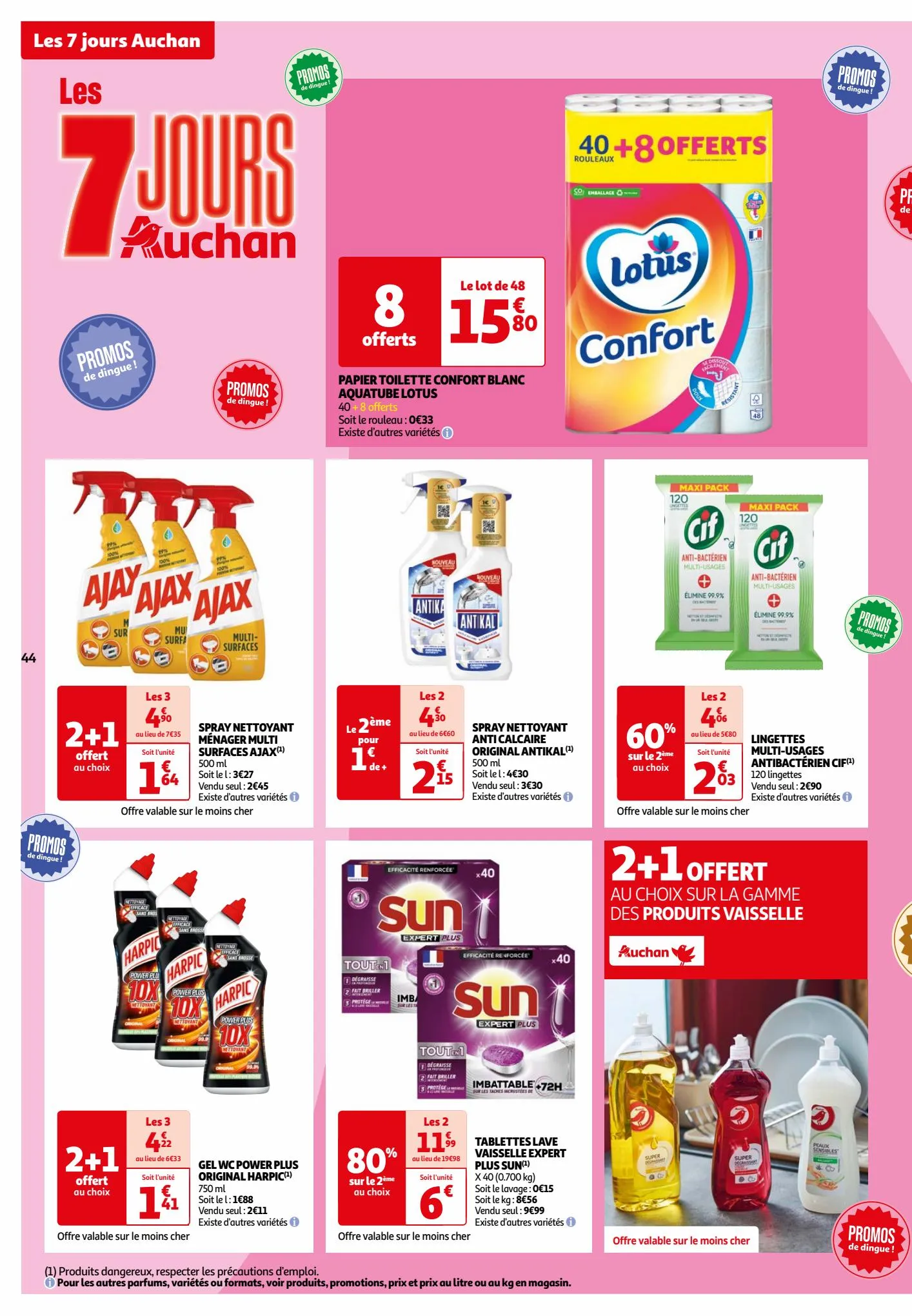 Catalogue Les 7 jours Auchan, page 00044