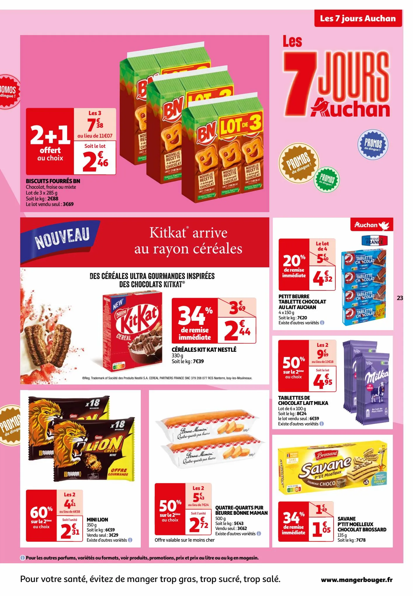 Catalogue Les 7 jours Auchan, page 00023