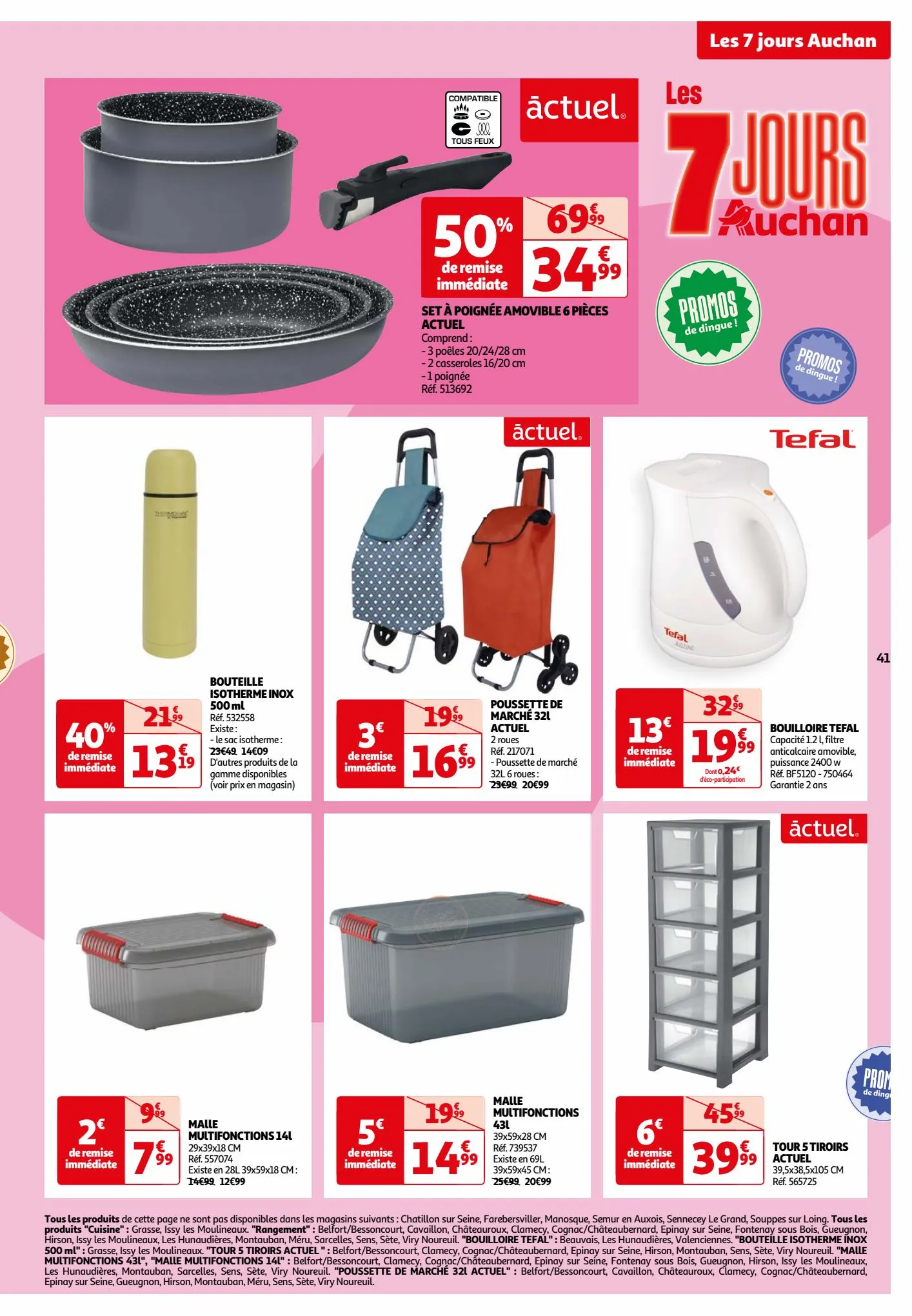 Catalogue Les 7 jours Auchan, page 00041