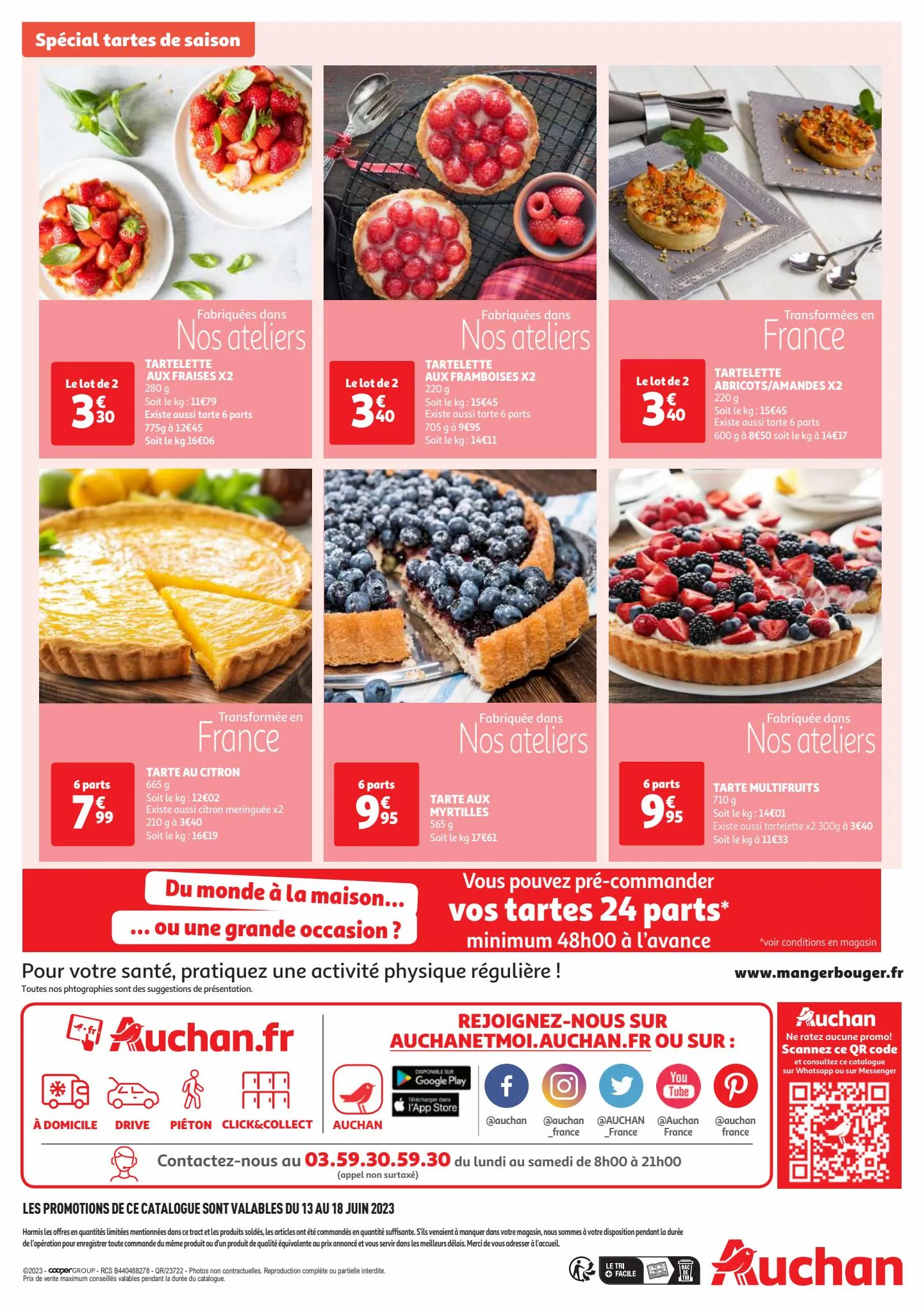 Catalogue Spécial Tartes de saison, page 00002