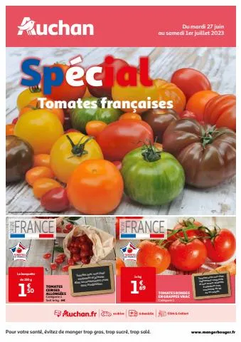 Spécial tomates françaises