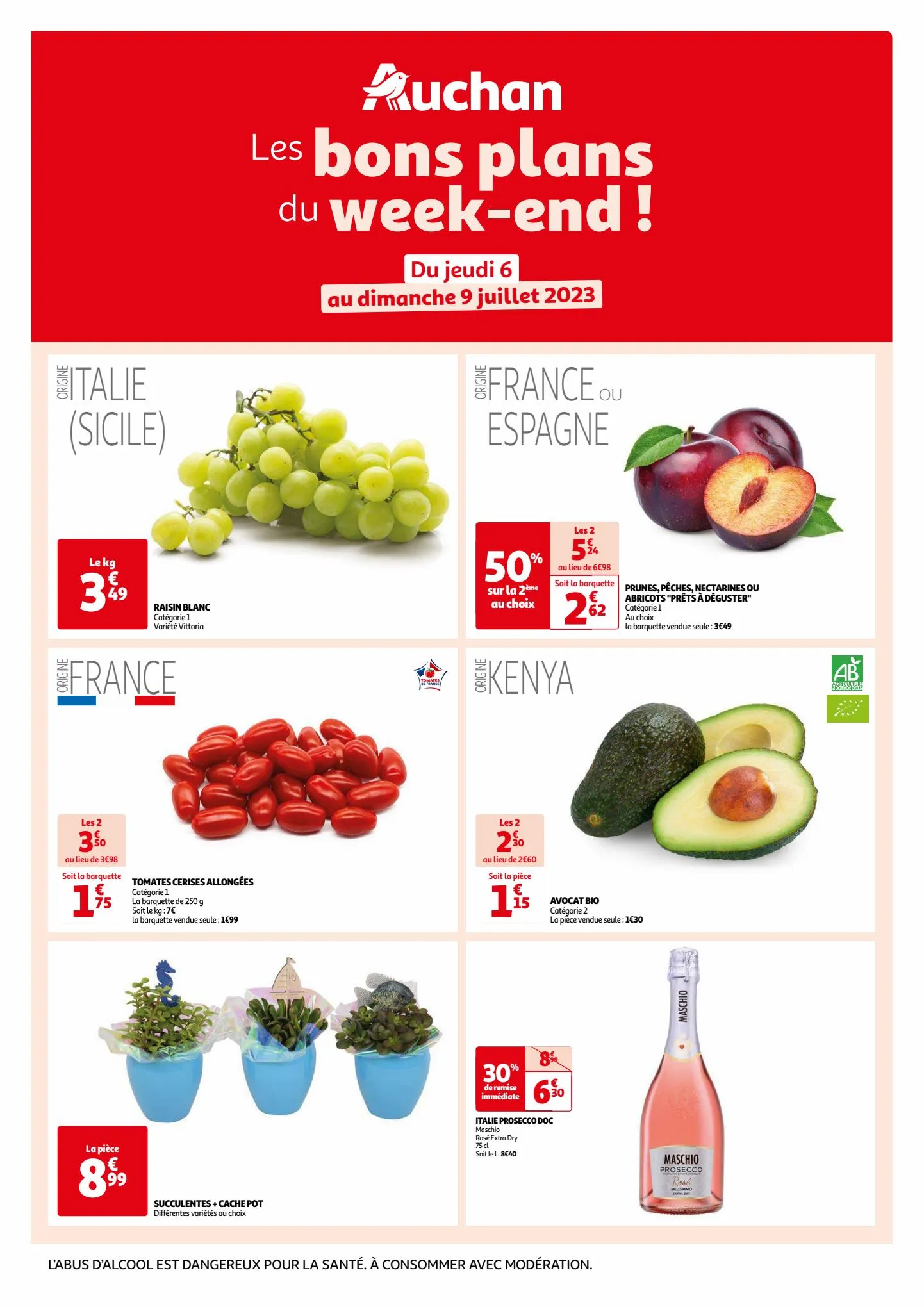 Catalogue Les bons plans du week-end !, page 00001