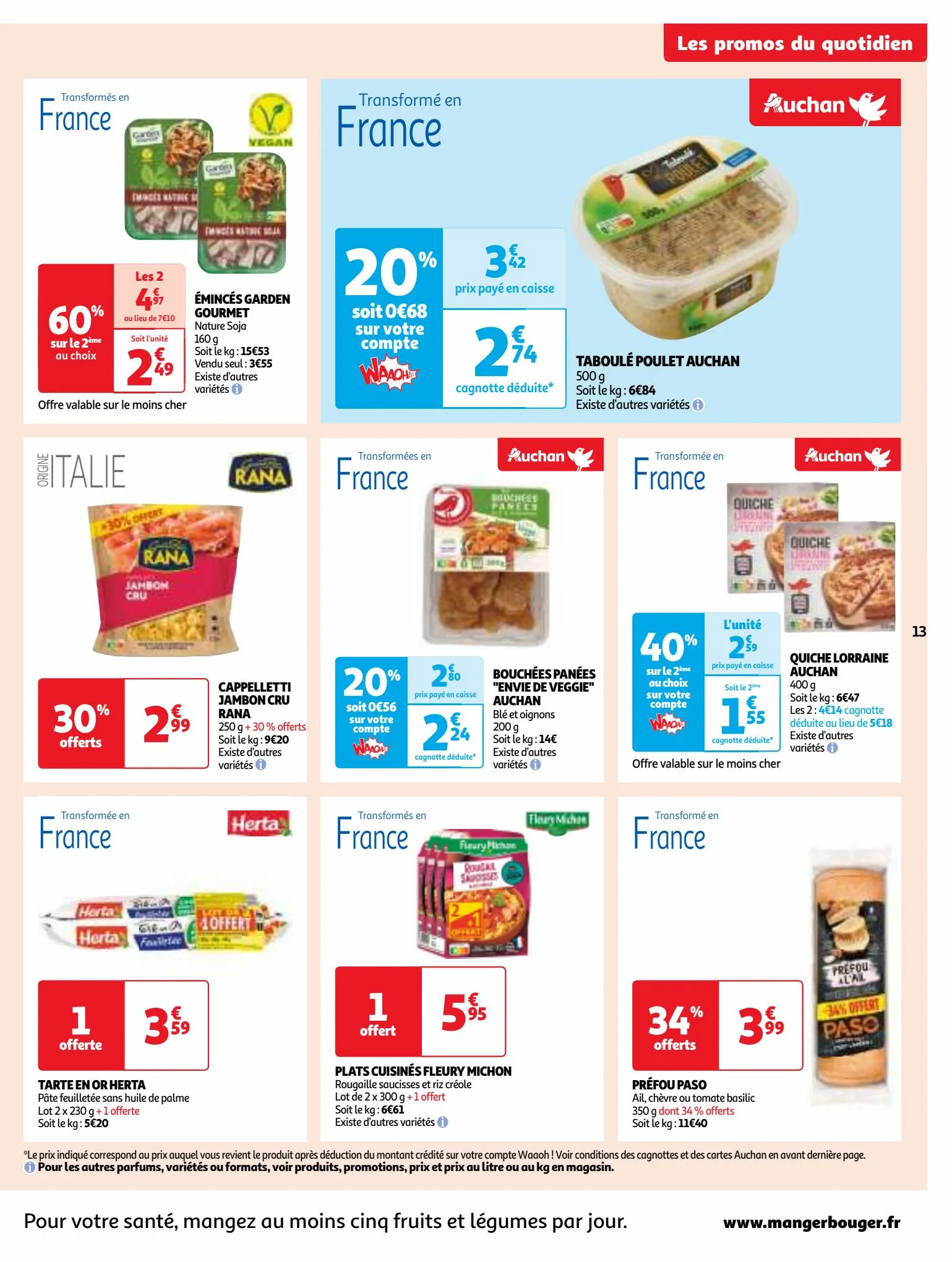 Catalogue Des recettes de wraps à vous faire craquer !, page 00013