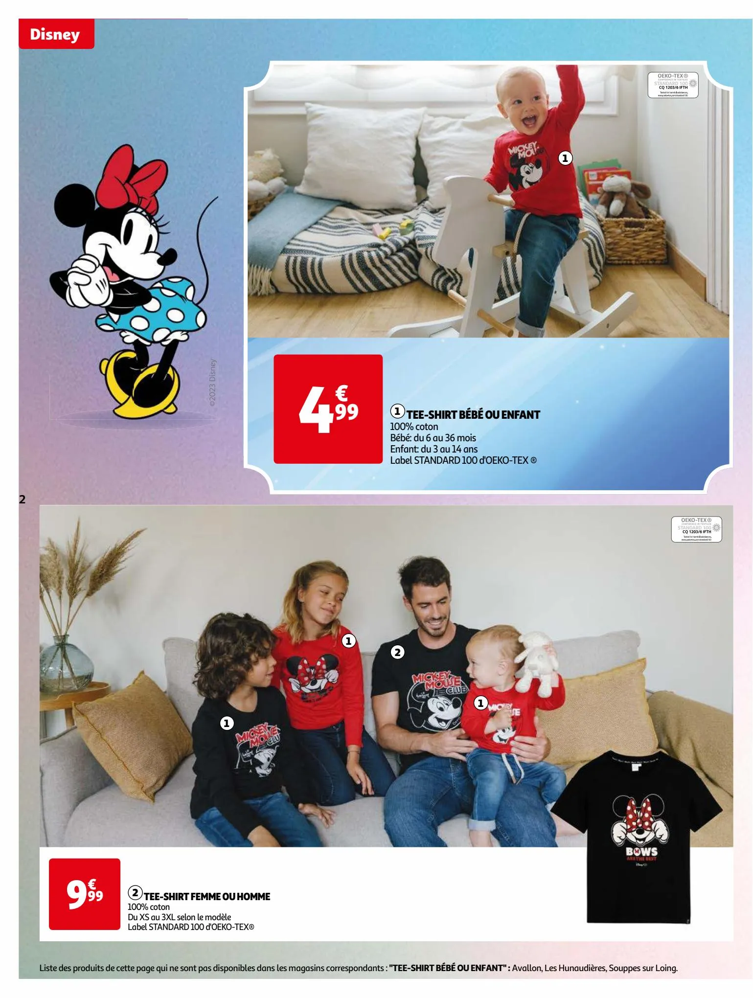 Catalogue Disney 100 chez Auchan., page 00002