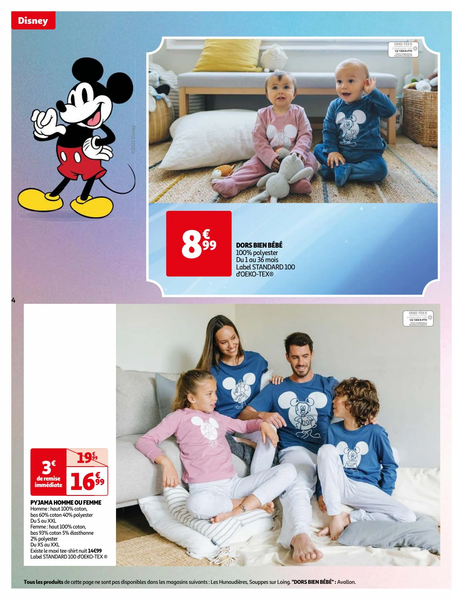 Catalogue Disney 100 chez Auchan., page 00004