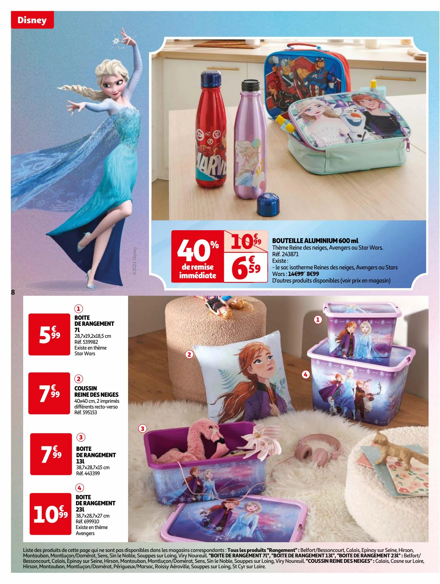 Catalogue Disney 100 chez Auchan., page 00008