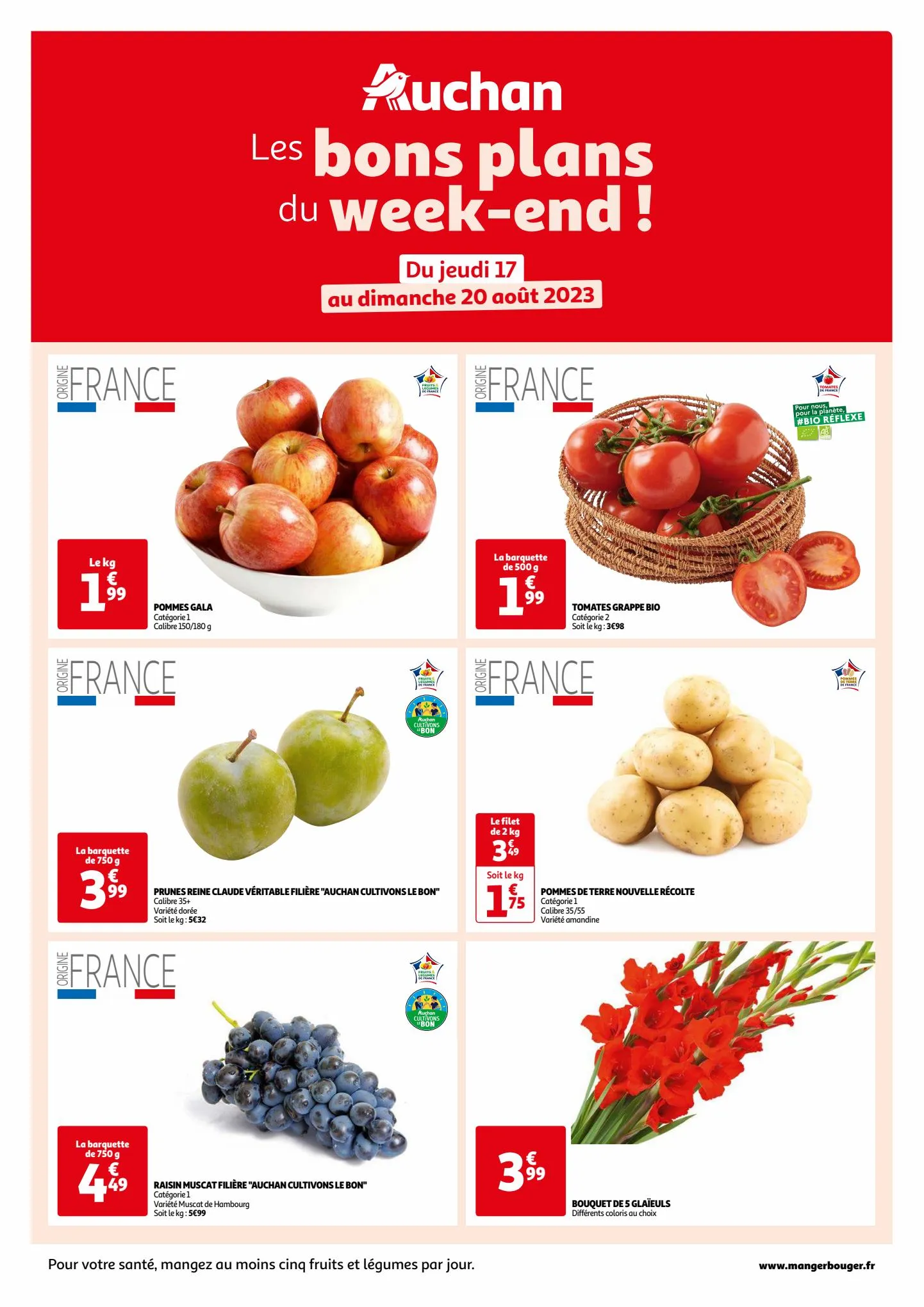 Catalogue Les bons plans du week-end !., page 00001