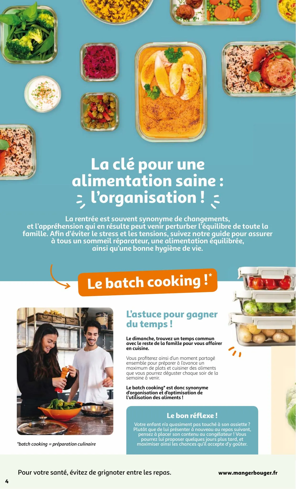 Catalogue Le bon réflexe : mangez bien, mangez sain !, page 00004