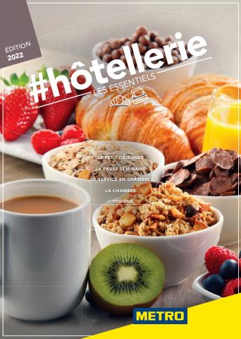 Catalogue Metro | #hôtellerie - Les essentiels | 18/08/2022 - 31/12/2022