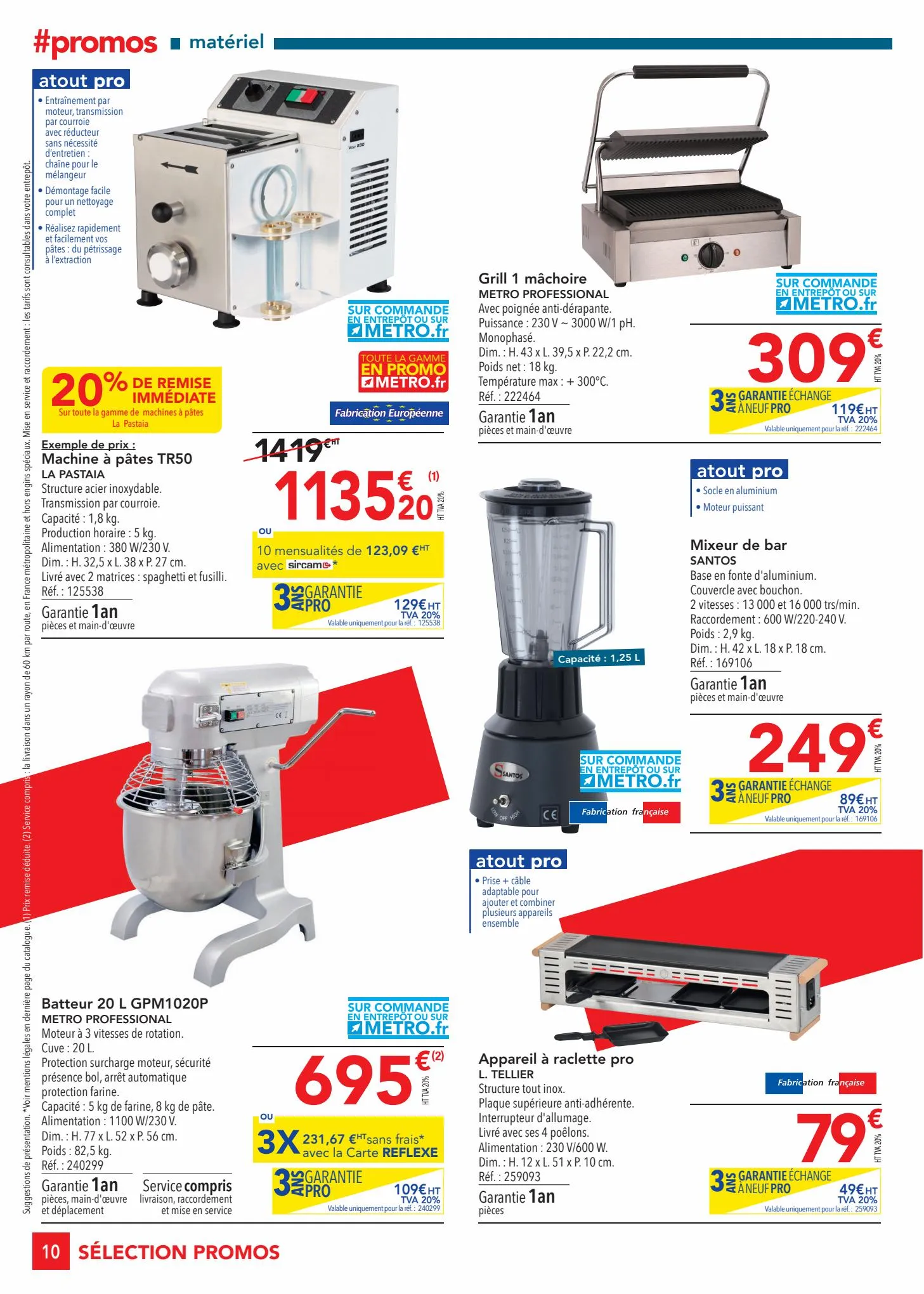 Catalogue #sélectionpro Equipement, page 00010