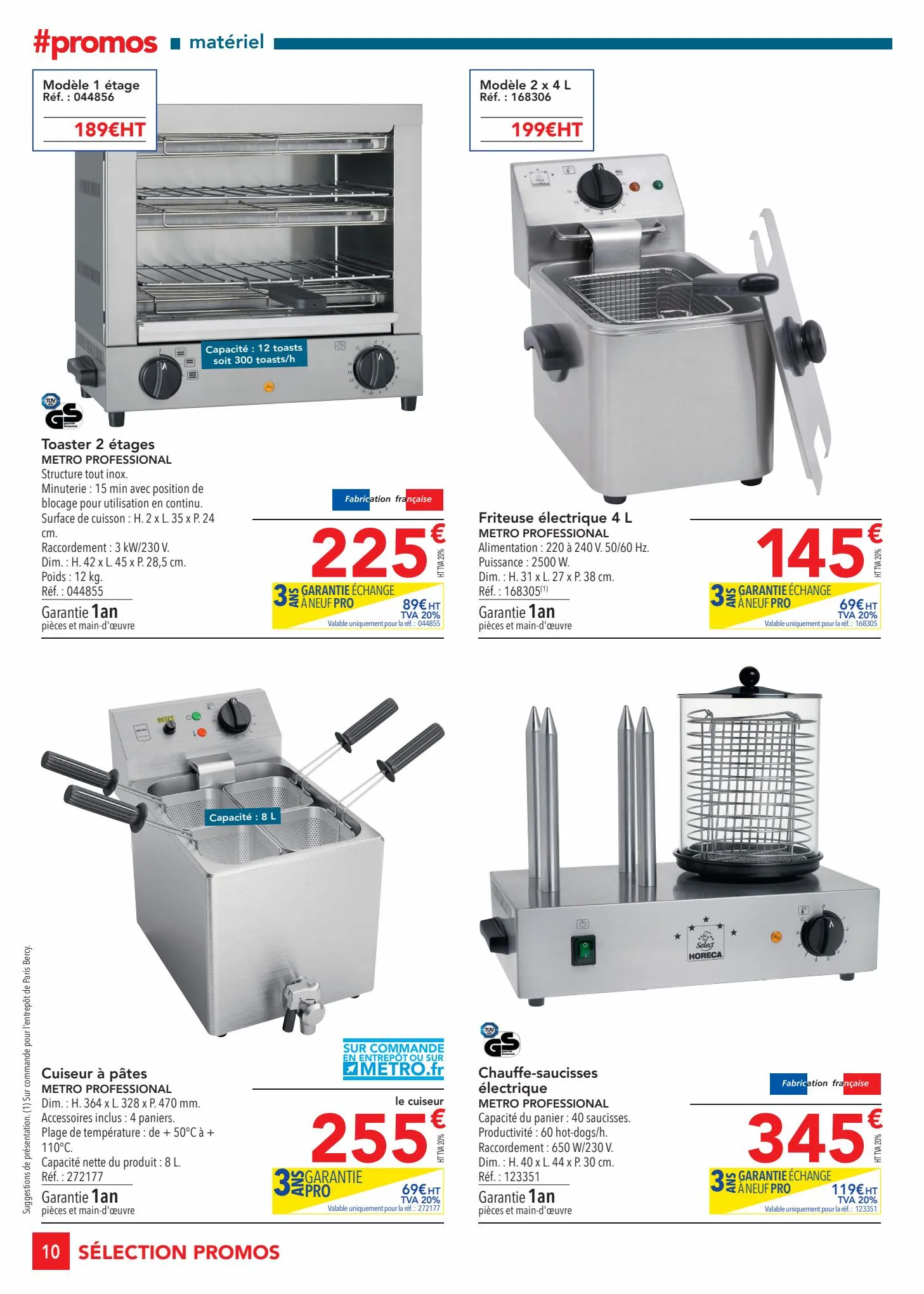 Catalogue #sélectionpro Equipement, page 00010