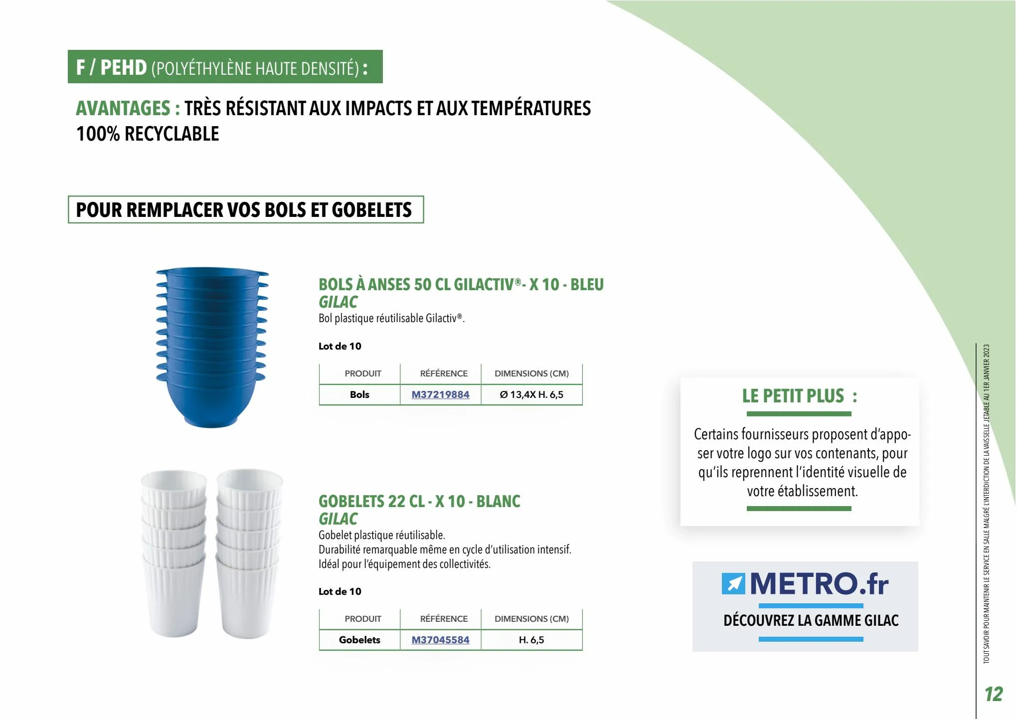 Catalogue Guide-Loi-AGEC-2023-METRO, page 00012