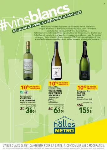  Catalogue Metro - Vins Blancs