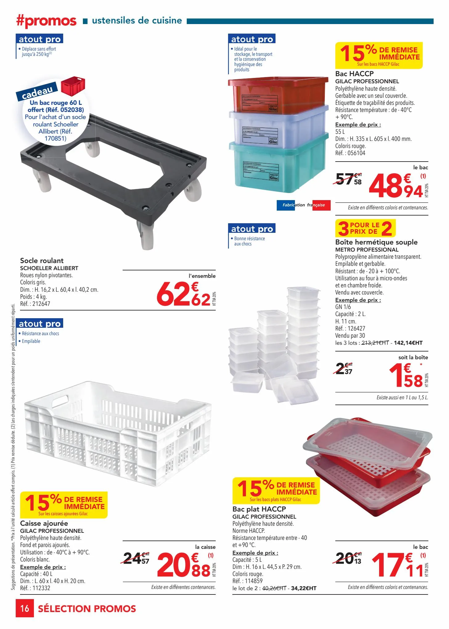 Catalogue Selection Promos Equipement, page 00016